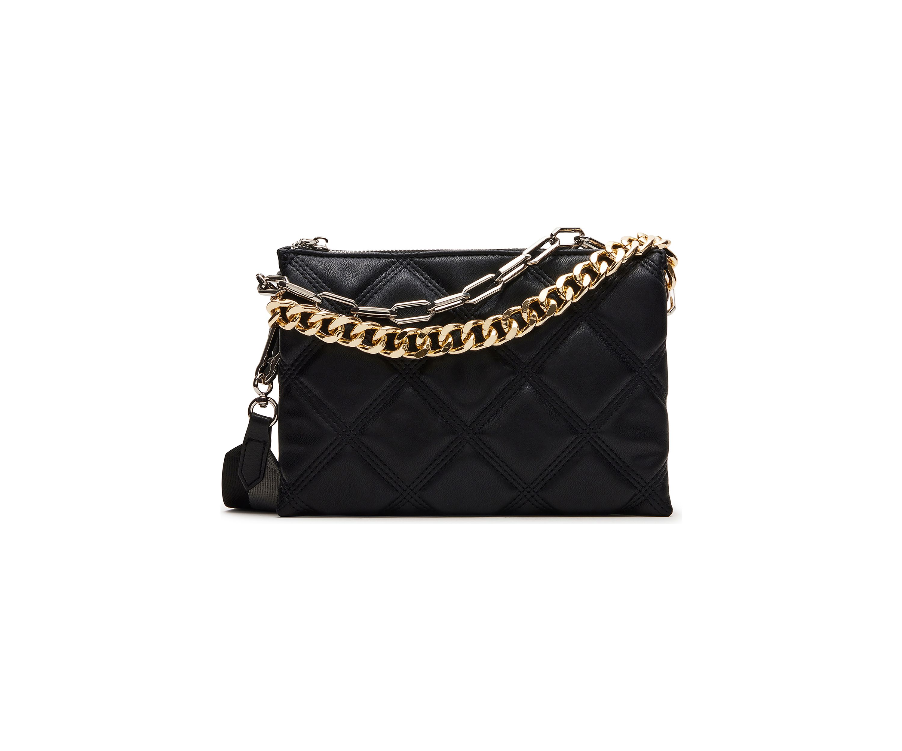 Quilted Chain Crossbody