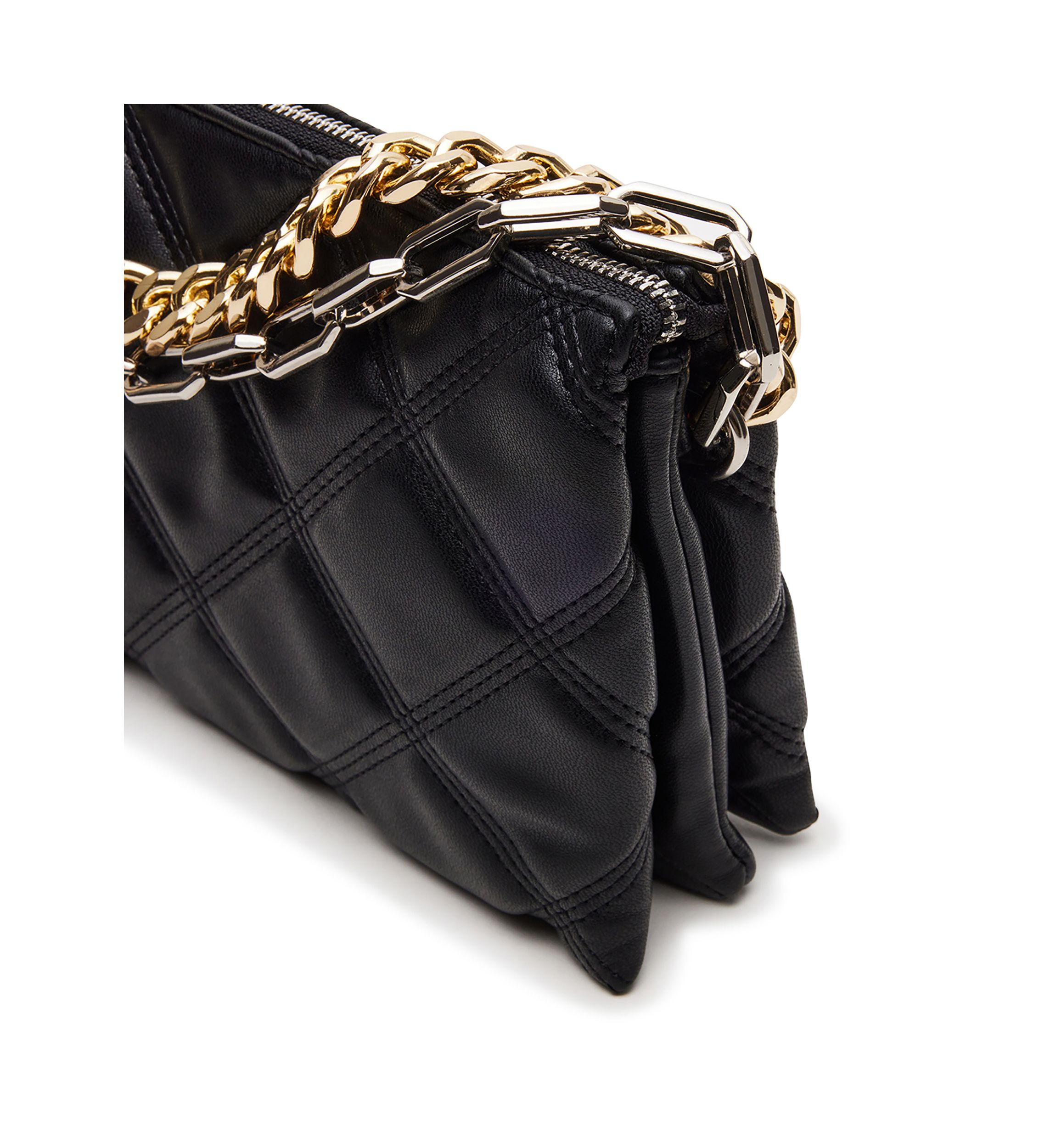 Quilted Chain Crossbody