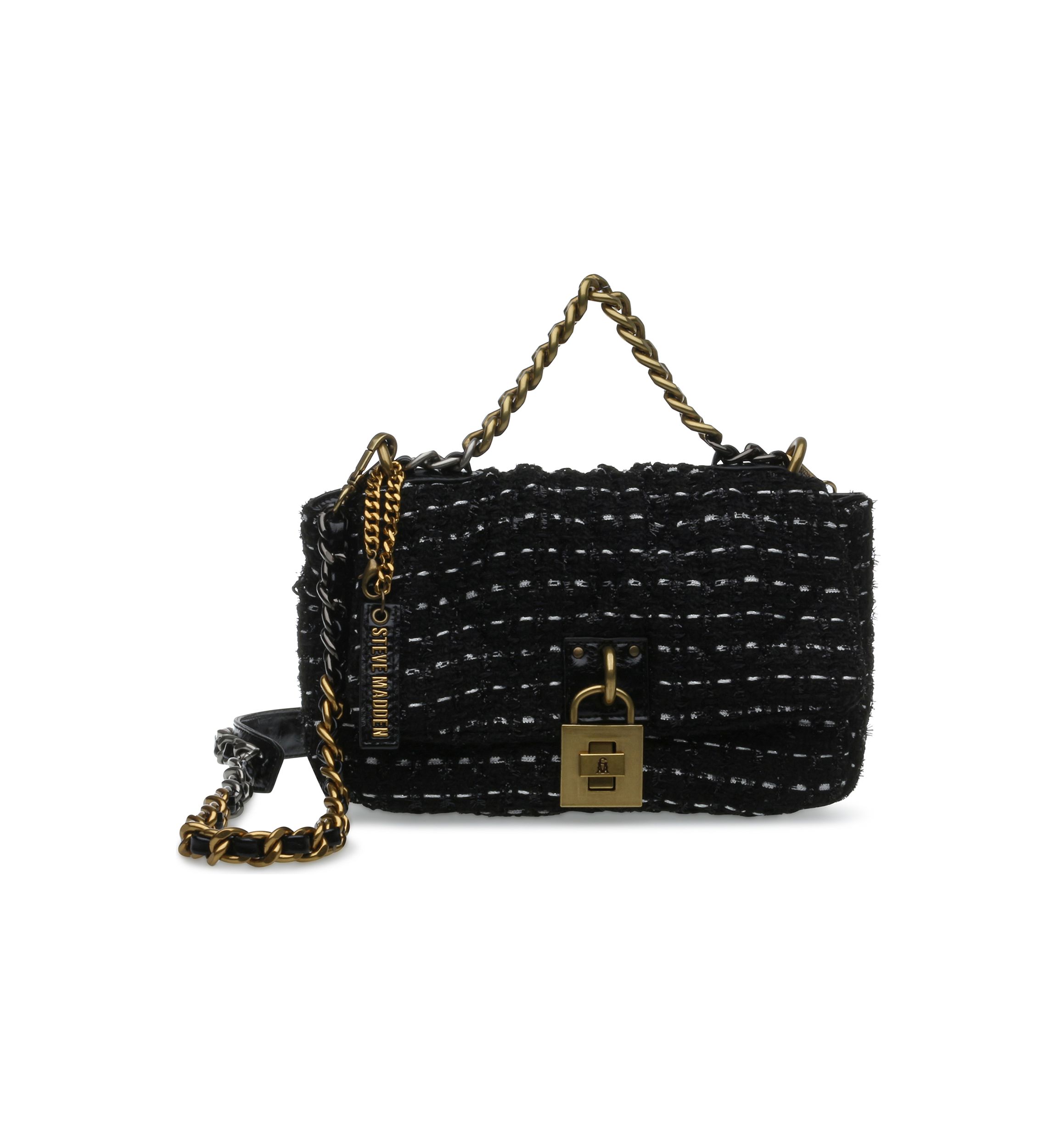 BTerrat Tweed Puff Shoulder Bag
