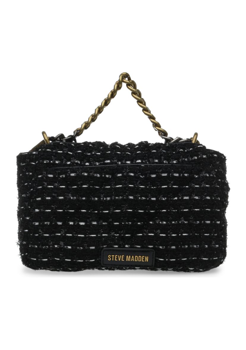 BTerrat Tweed Puff Shoulder Bag