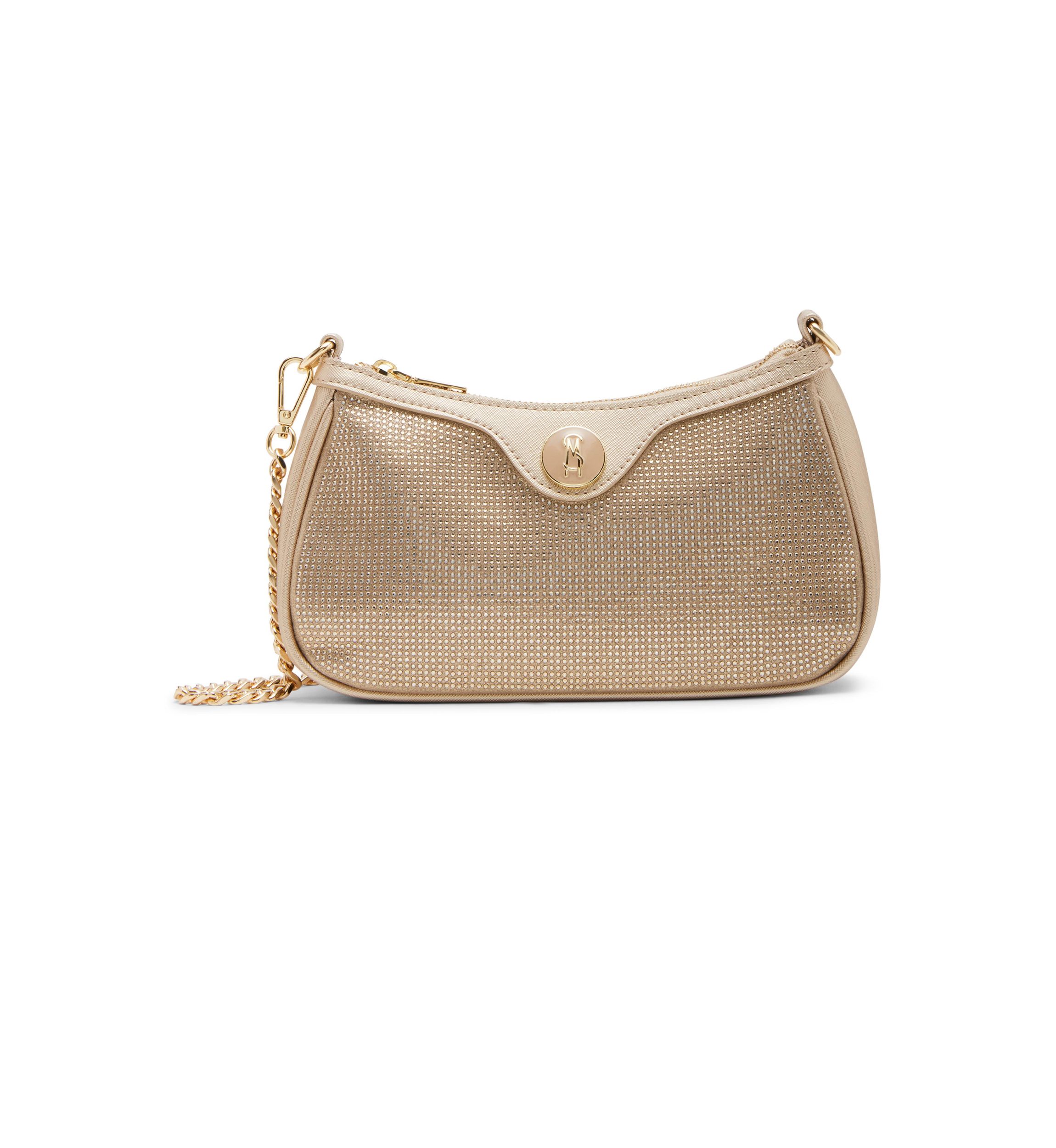 Gold Shimmer Double Strap Bag