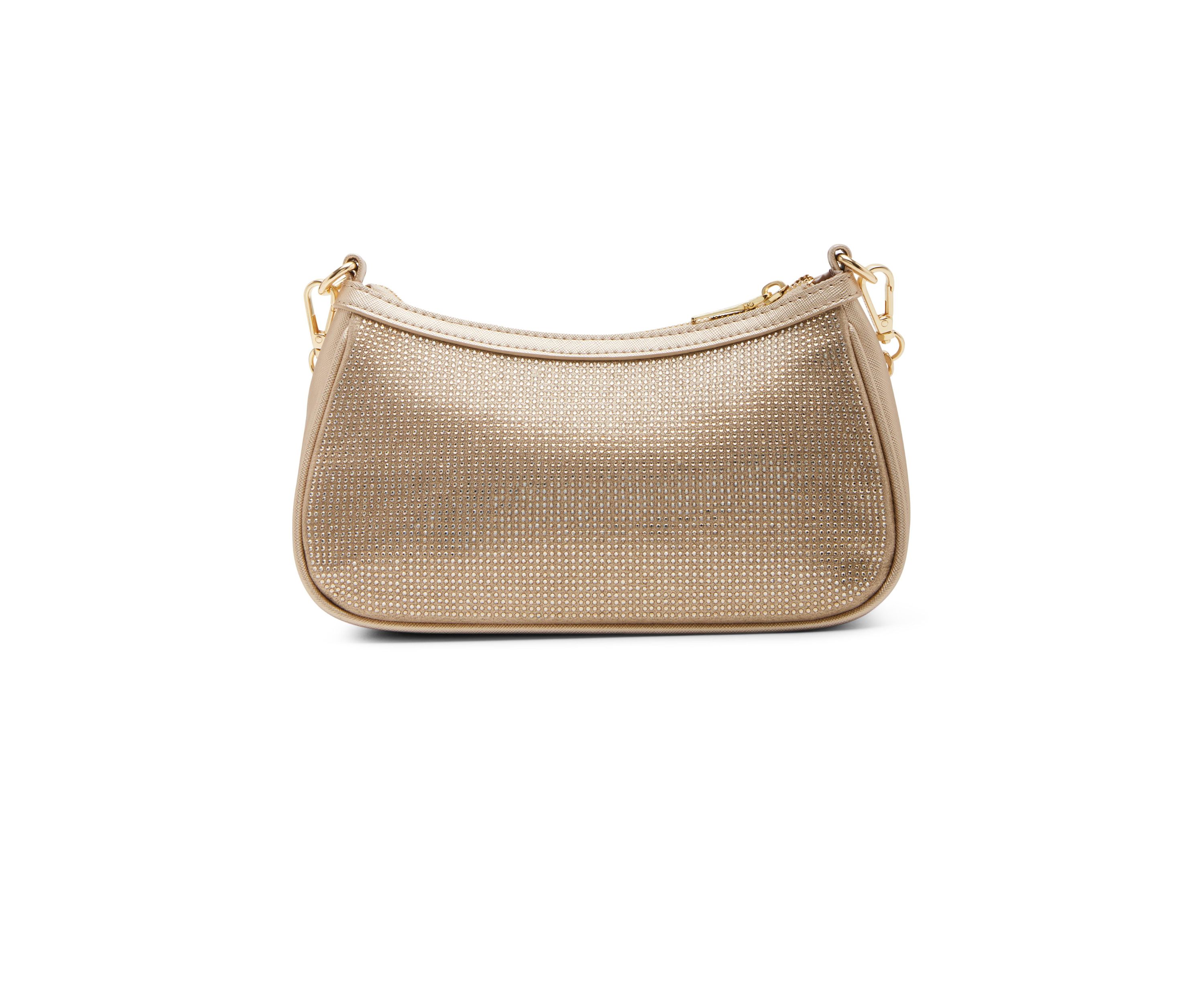 Gold Shimmer Double Strap Bag