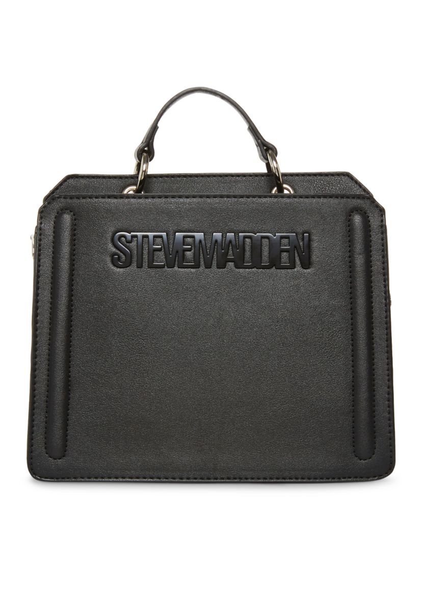 Bevelyn Boxy Top Handle Crossbody Tote Bag