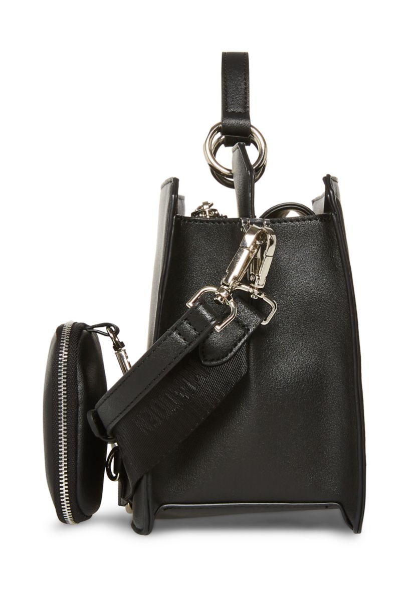 Bevelyn Boxy Top Handle Crossbody Tote Bag