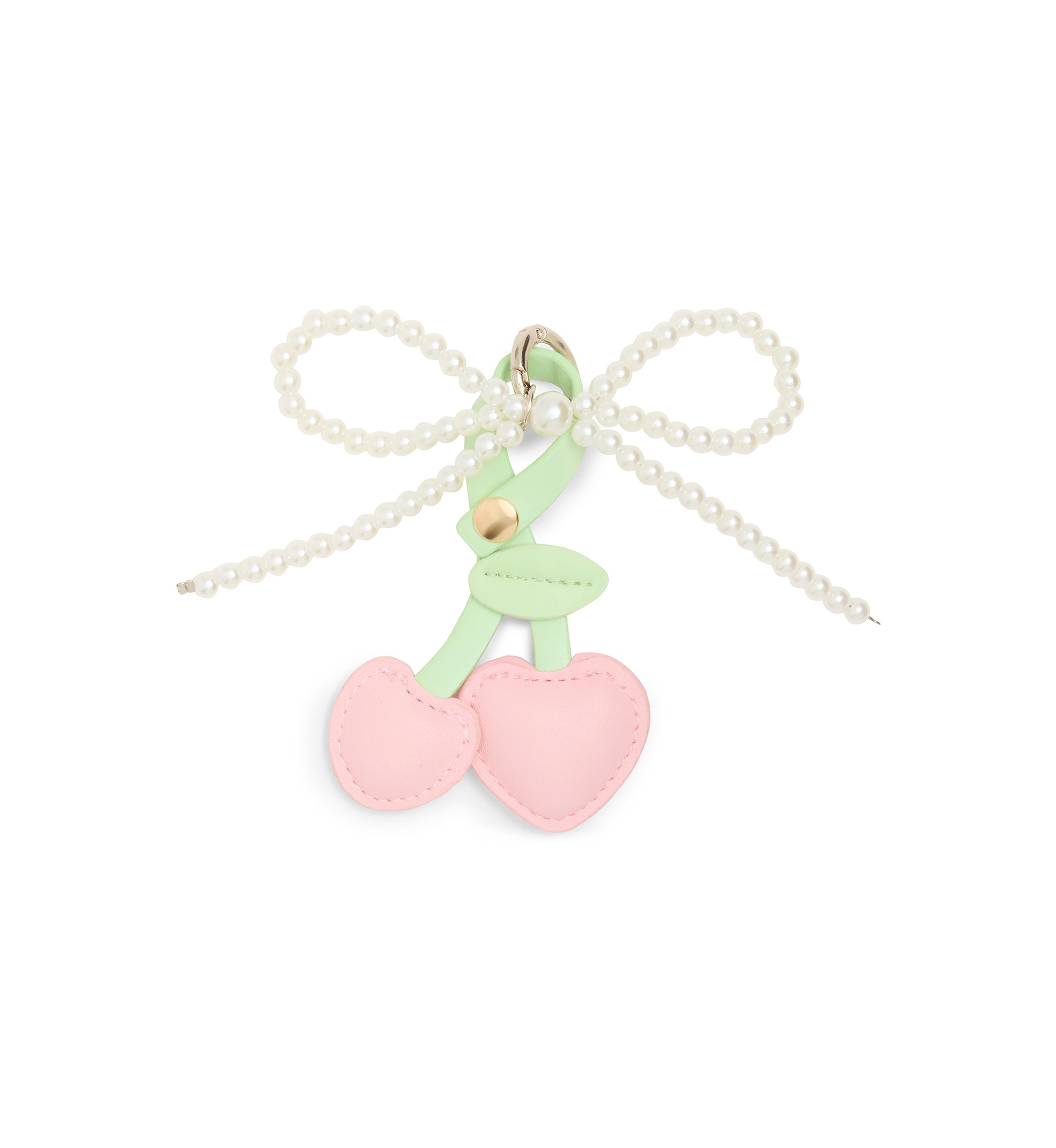 Cherry Heart Charm