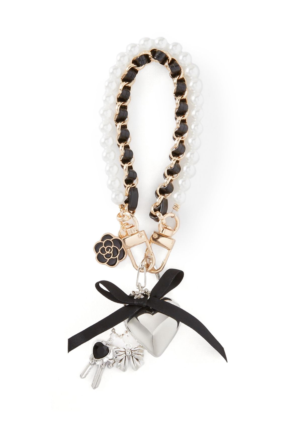 Pearl Swag Chain Charm