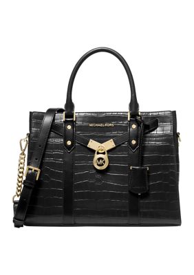 【関税&送料込】Michael By Michael Kors Black Leather Large Kensington Large Pebbled Leather Tote Bag | Michael Kors [PL]