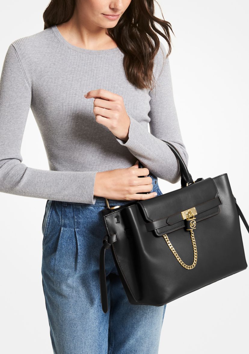 MICHAEL Michael Kors Hamilton Legacy Large Belted Satchel | Belk