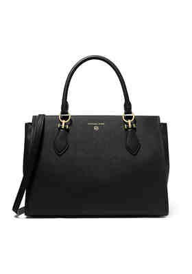 MICHAEL KORS MD MARILYN SATCHEL BAG IN SAFFIANO LEATHER Woman
