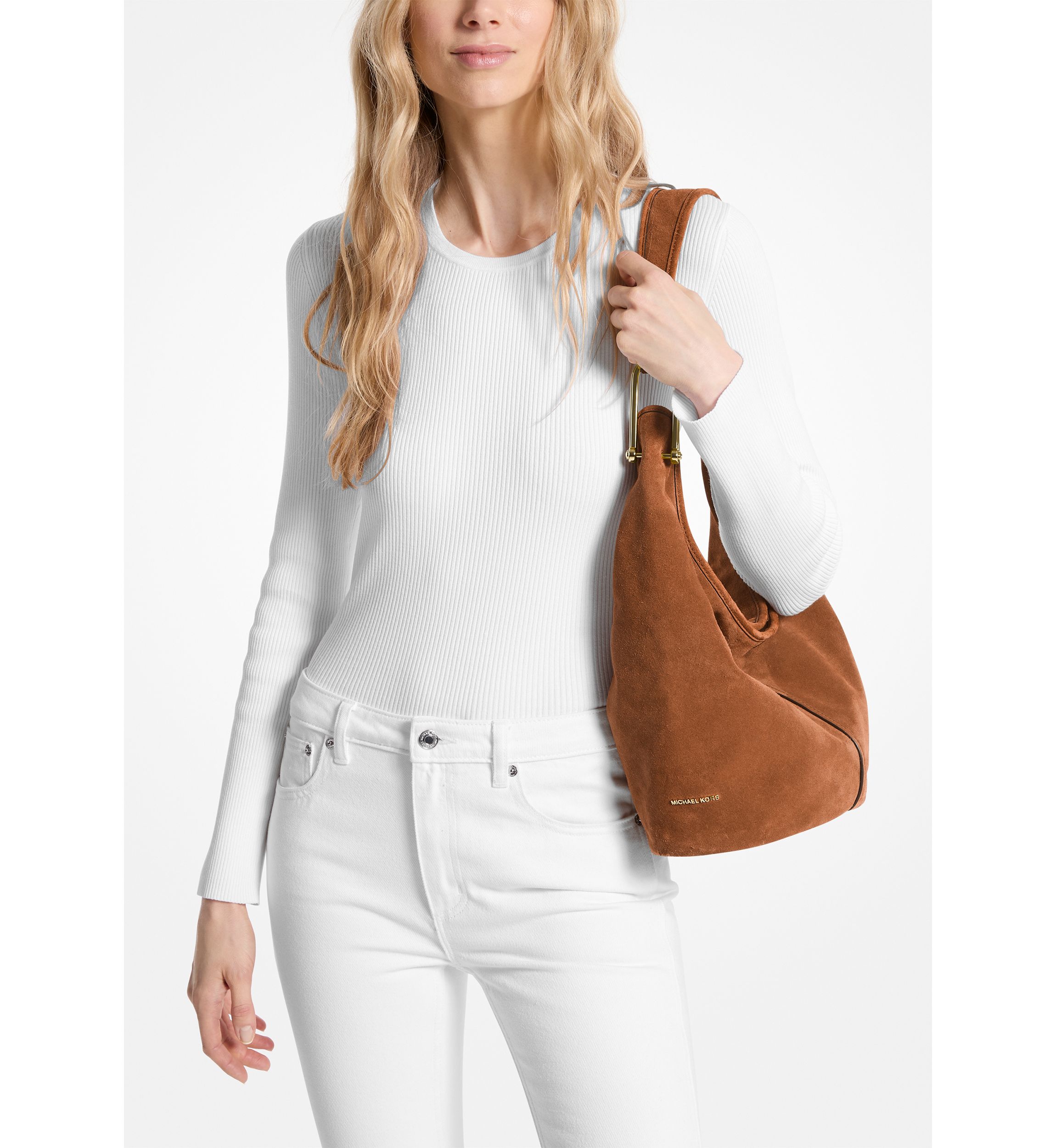 Sonny Medium Hobo Shoulder Bag 