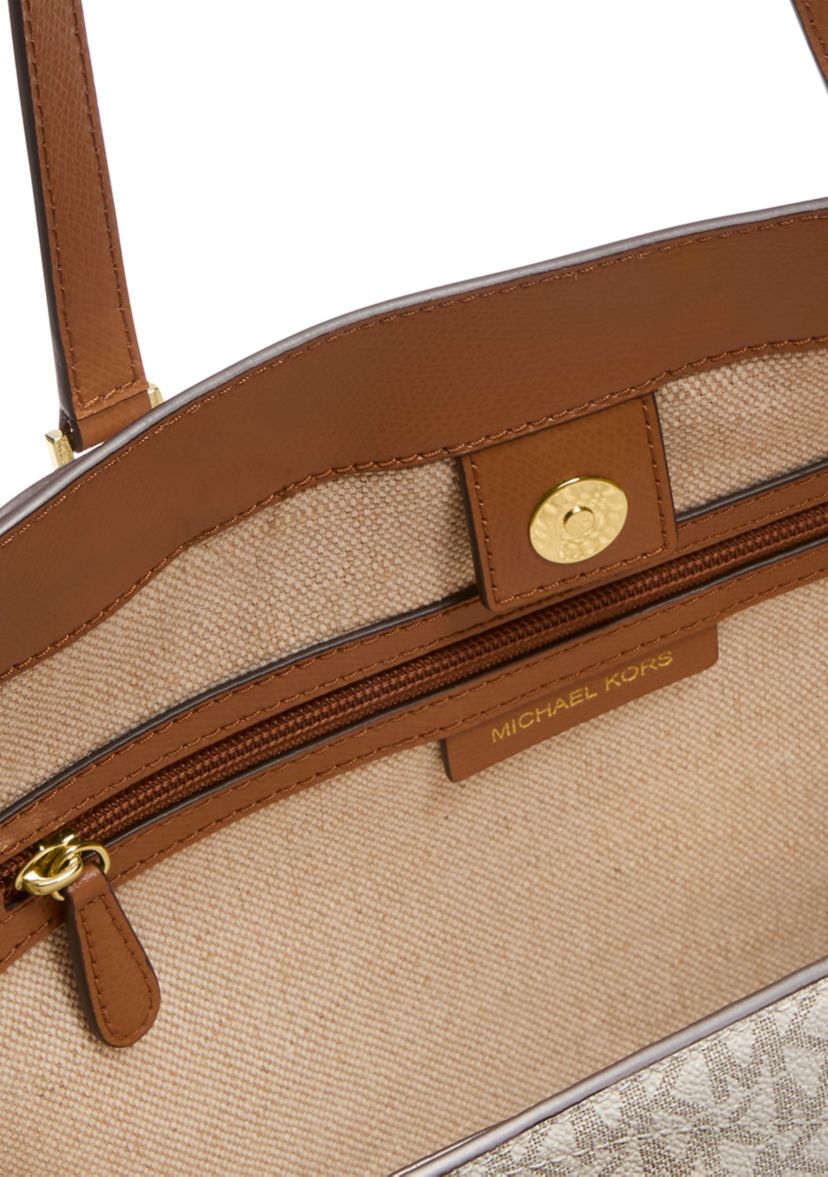 Taryn Large Multifunction Top Zip Tote