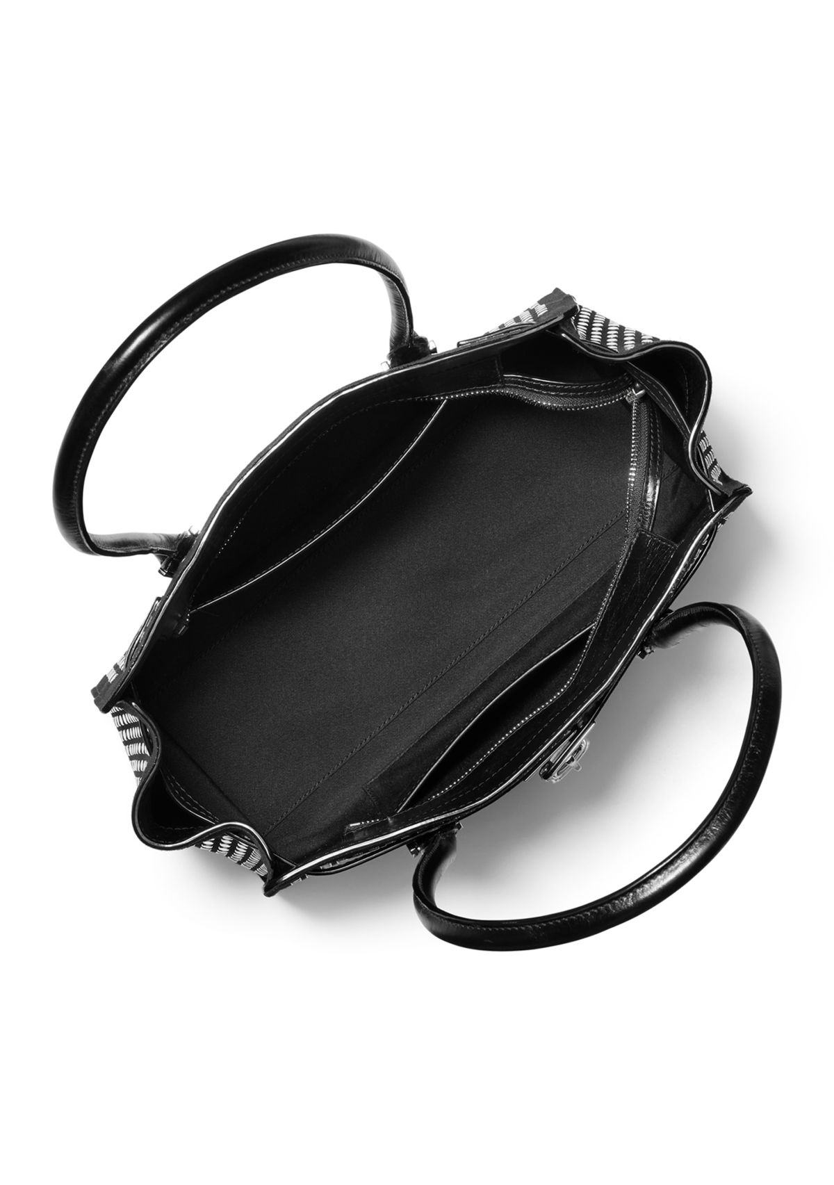 Hamilton Moderne Small Leather Satchel