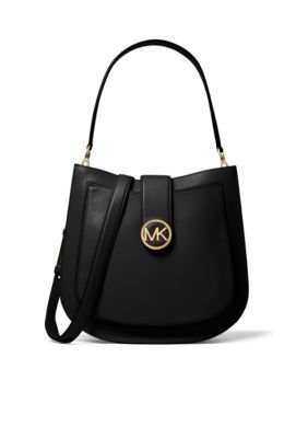 michael kors lillie large leather messenger bag