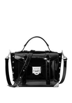 MICHAEL Michael Kors Manhattan Medium Patent Leather Satchel | belk