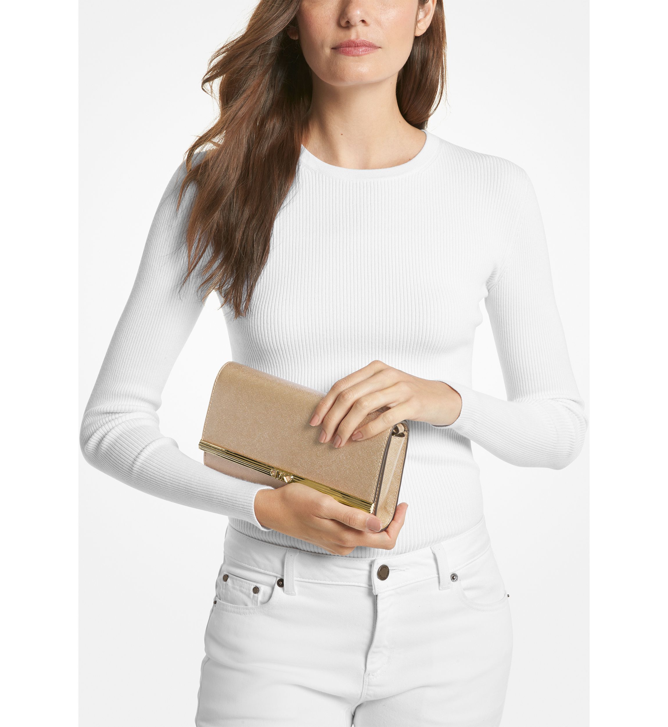 	  Mona Large Clutch 