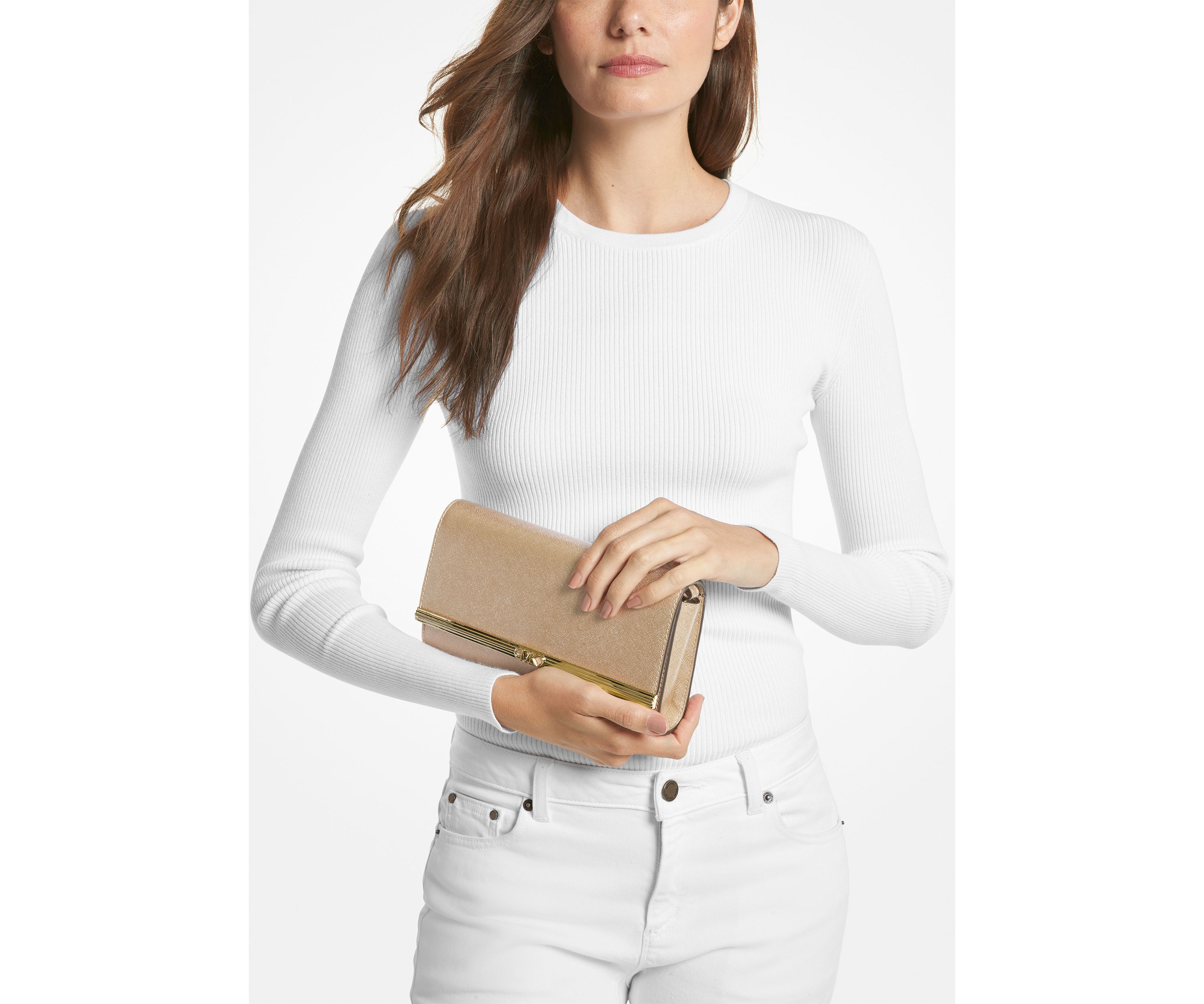	  Mona Large Clutch 
