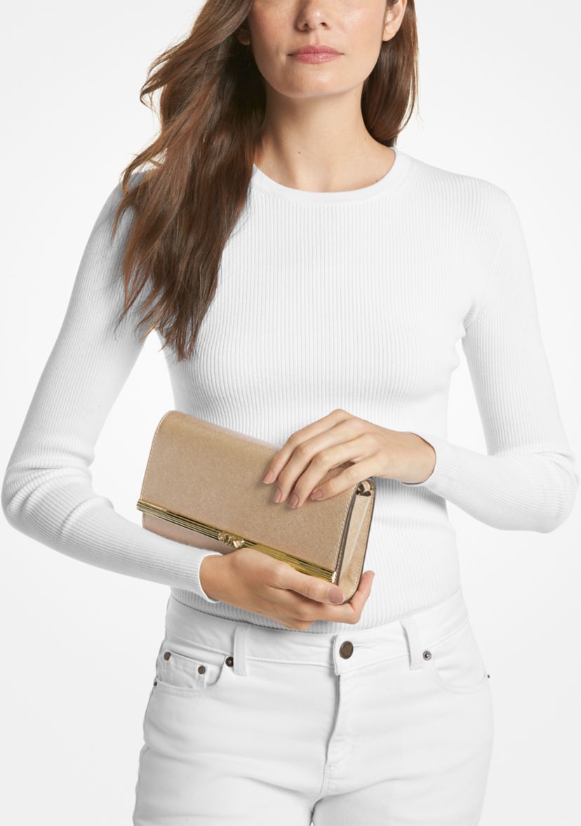 	  Mona Large Clutch 