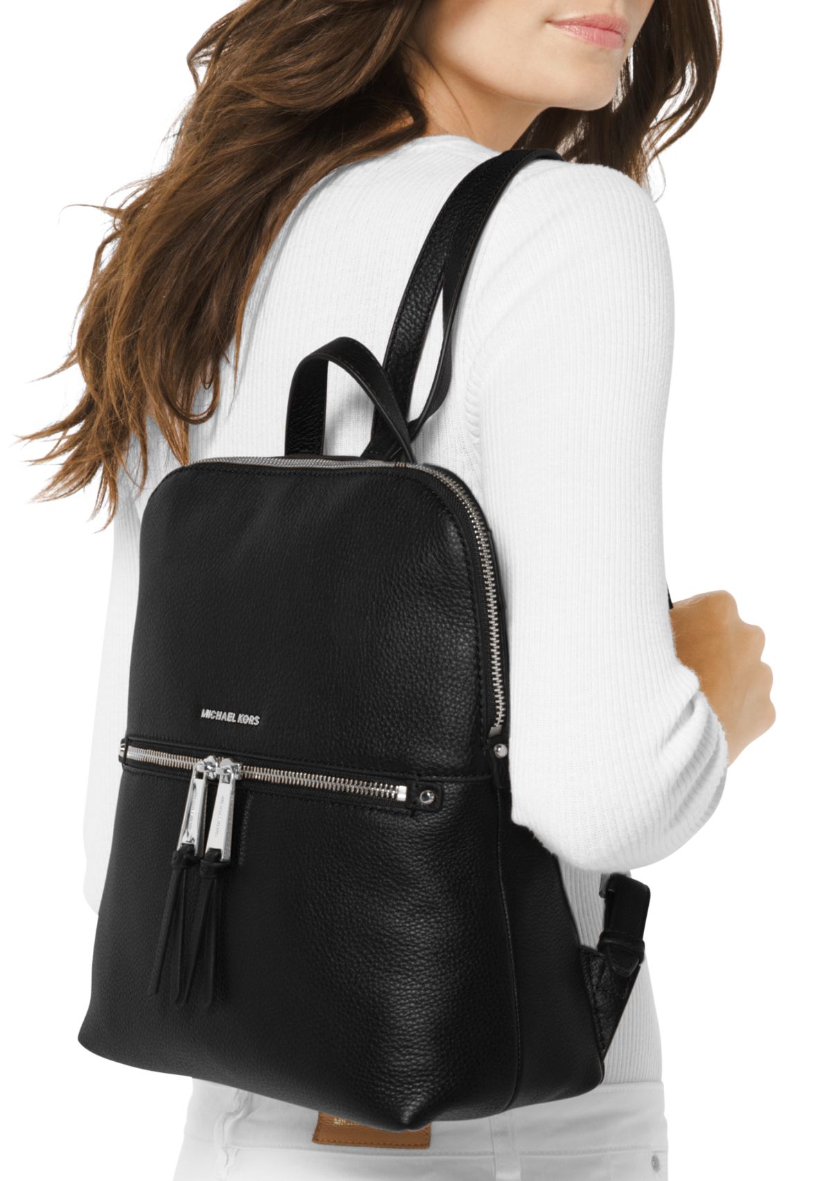 Rhea Zip Slim Backpack