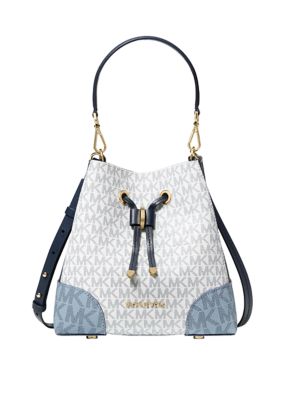 Michael Kors Mercer Small Logo Bucket Bag – shopmixusa