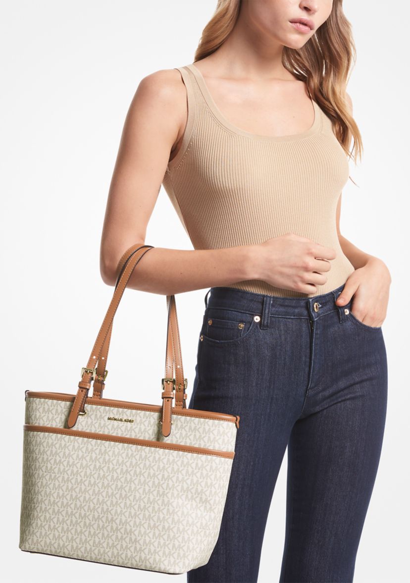 Winston Medium Top Zip Pocket Tote 
