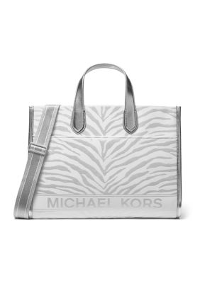 Michael Michael Kors Gigi Large Grab Tote Handbags Silver