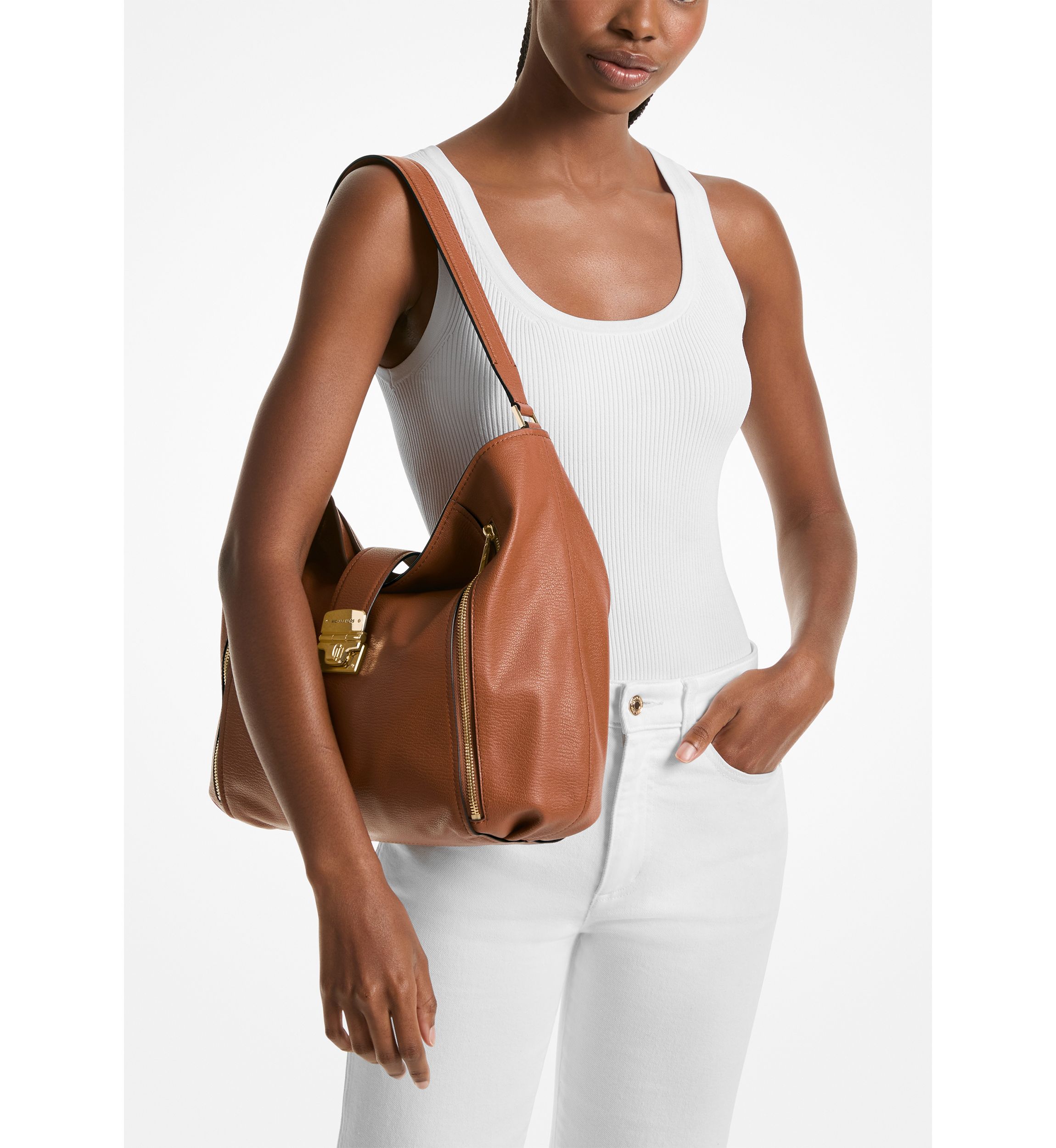 Addie Large Hobo Shoulder Bag 