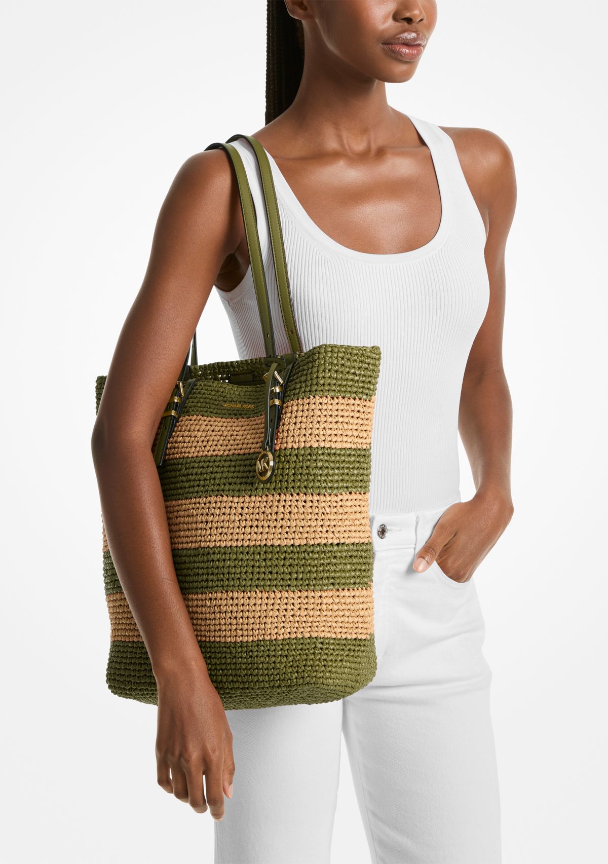 Quinn Large North South Tote Bag