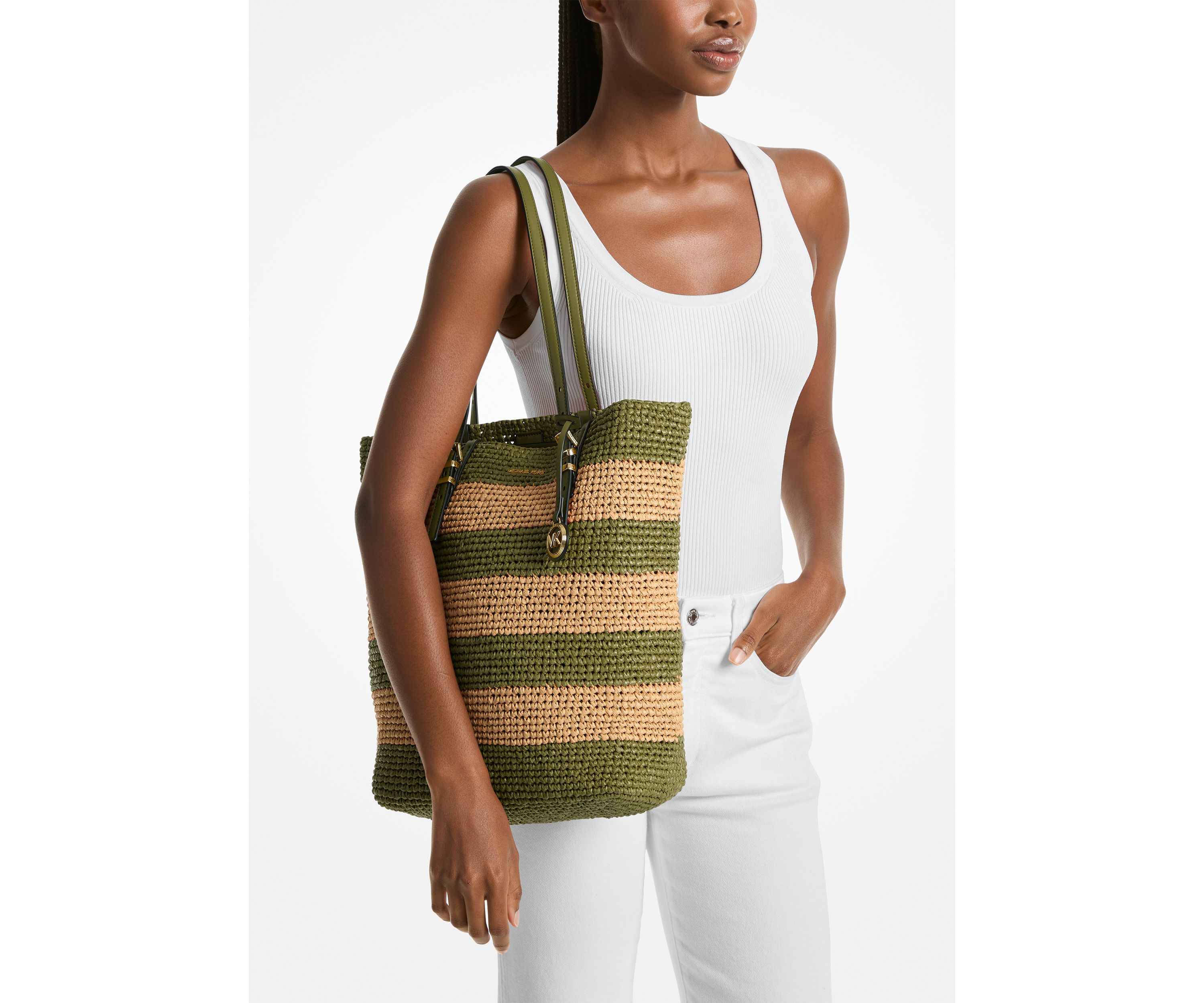 Quinn Large North South Tote Bag