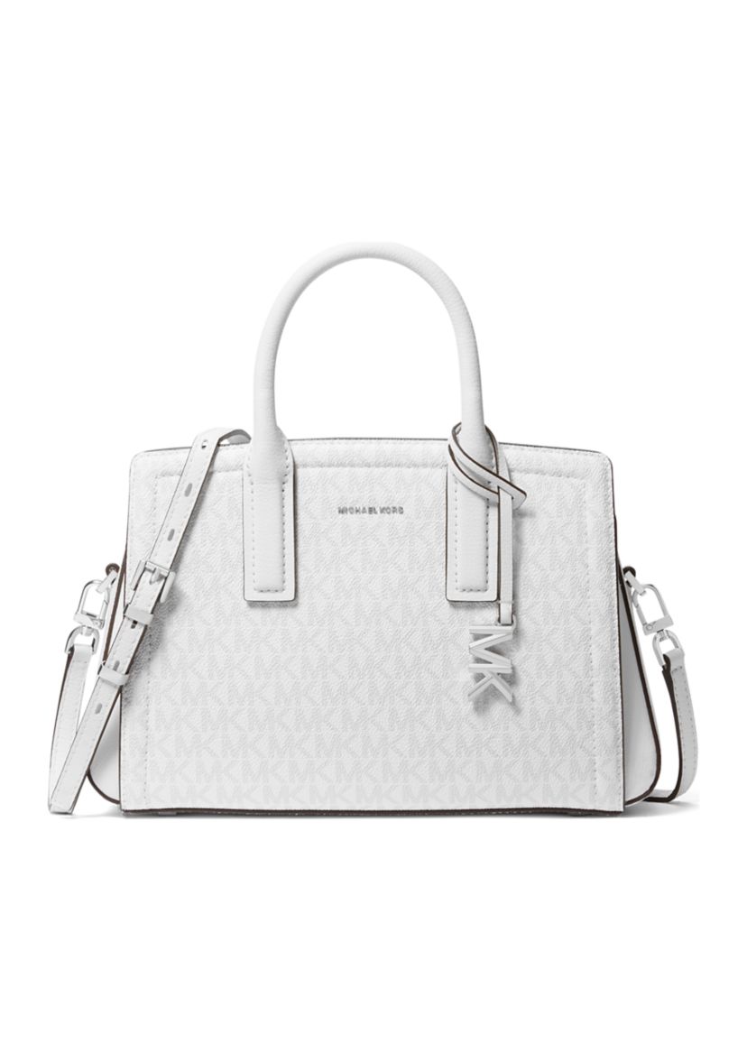 MILLYミリー ホワイトシルバーバッグ MICHAEL Michael Kors Laila Small Satchel | Belk