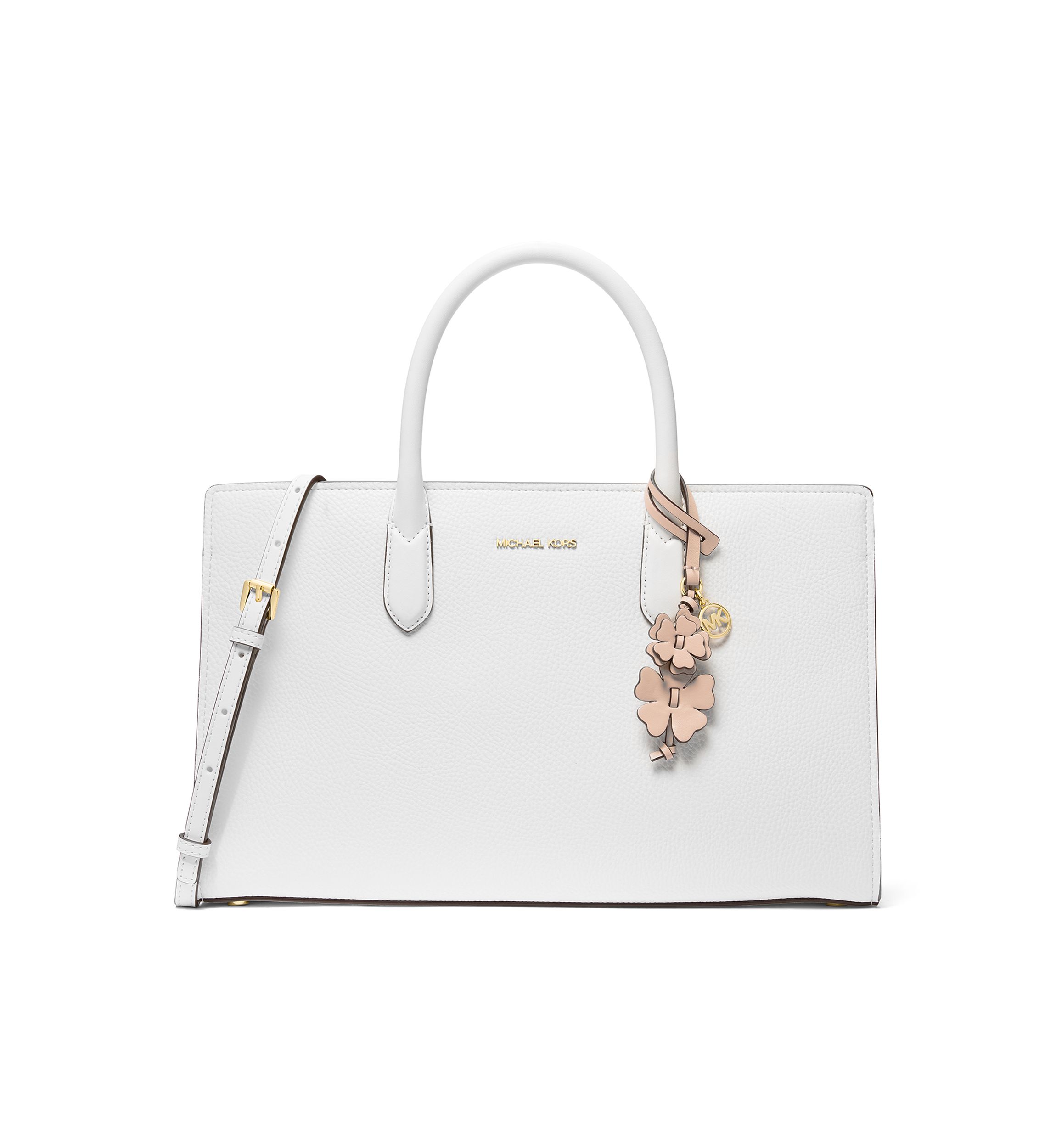 MICHAEL Michael Kors Scarlett Medium Satchel with Charm | Belk