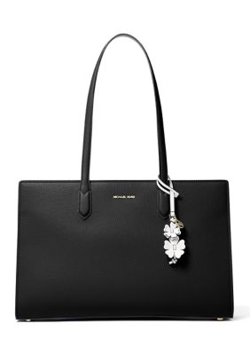 MICHAEL Michael Kors Scarlett Medium Tote with Charm, Black