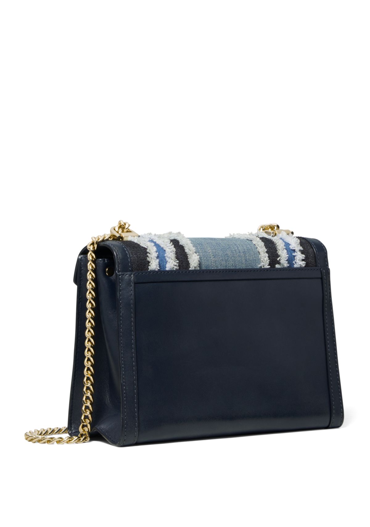 Whitney Large Denim Shoulder Bag