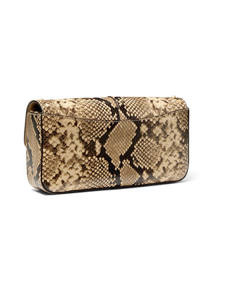 Bags Clutches Michael Kors Clutch natural white-brown animal pattern casual look 