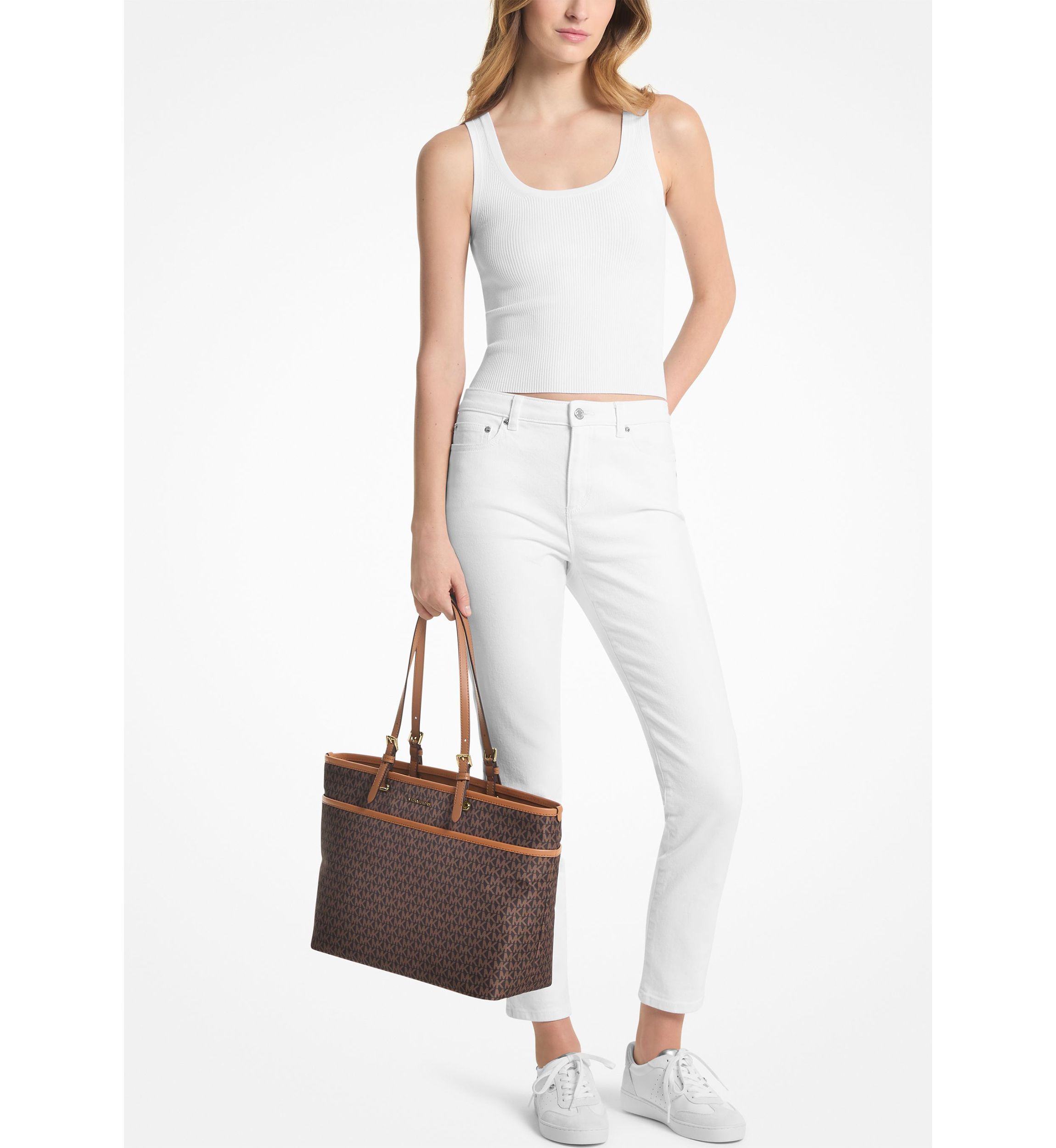 Winston Large Top Zip Pocket Tote