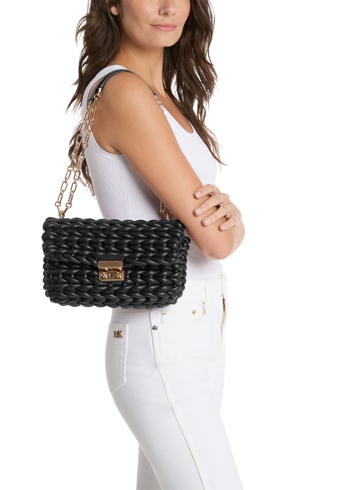 Tribeca Large Convertible Chain Shoulder Bag