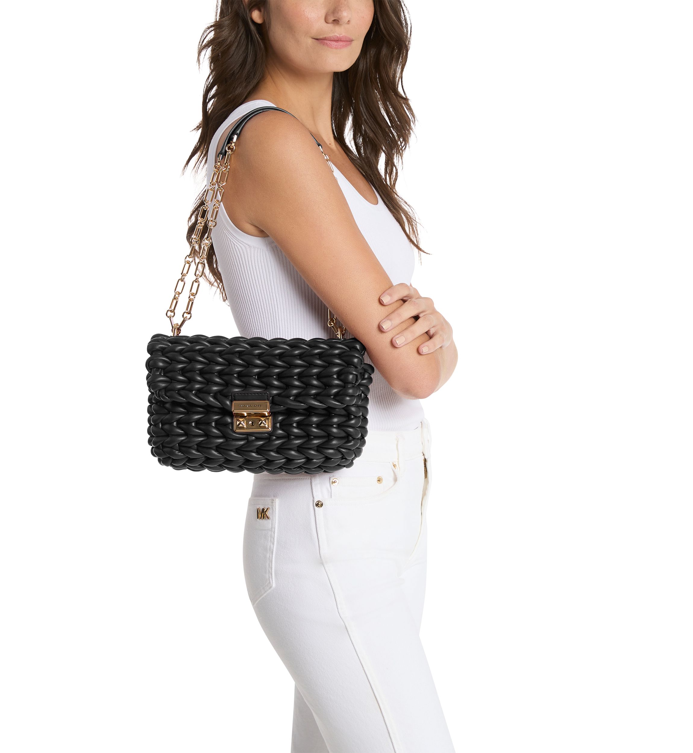 Tribeca Large Convertible Chain Shoulder Bag