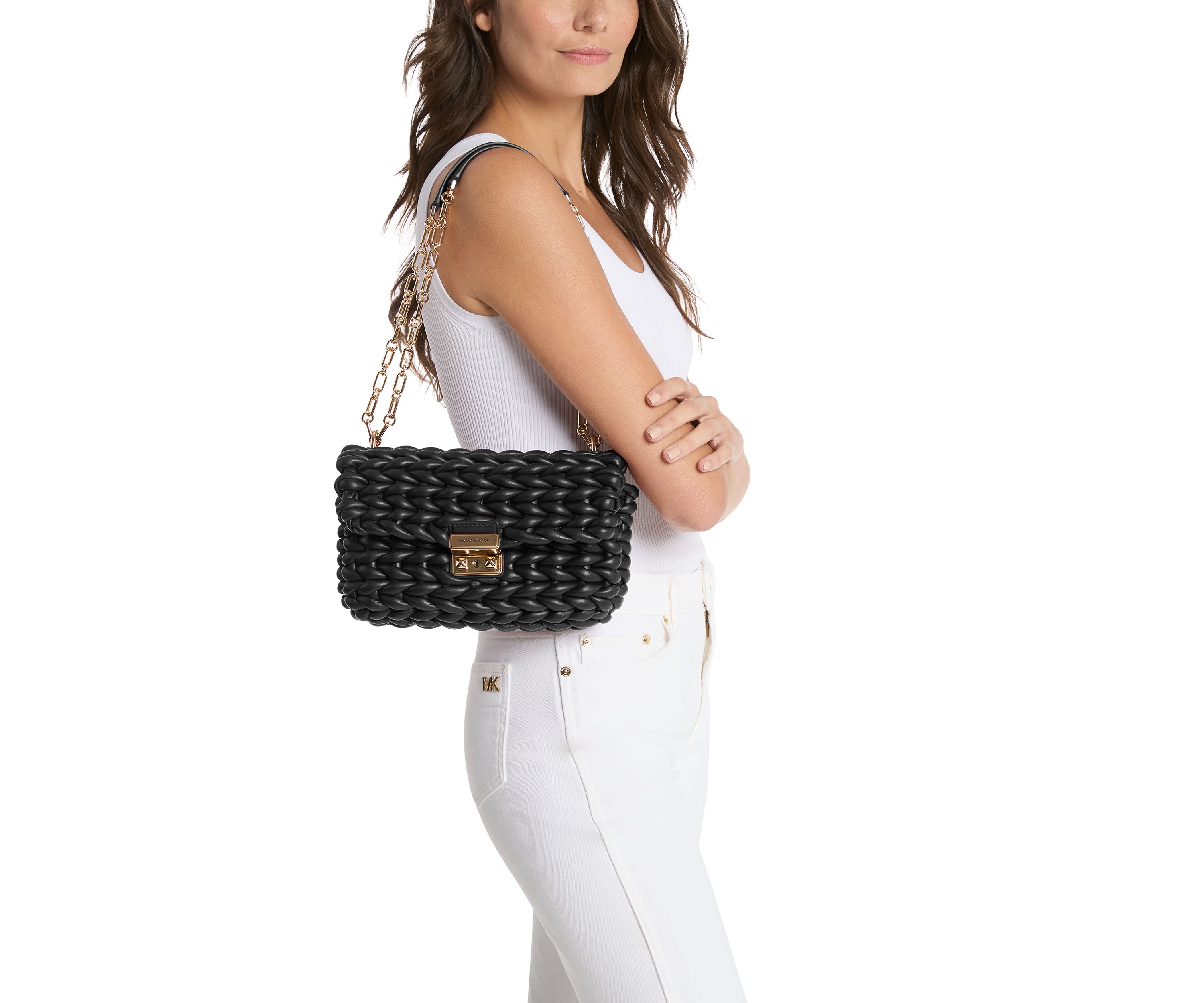 Tribeca Large Convertible Chain Shoulder Bag