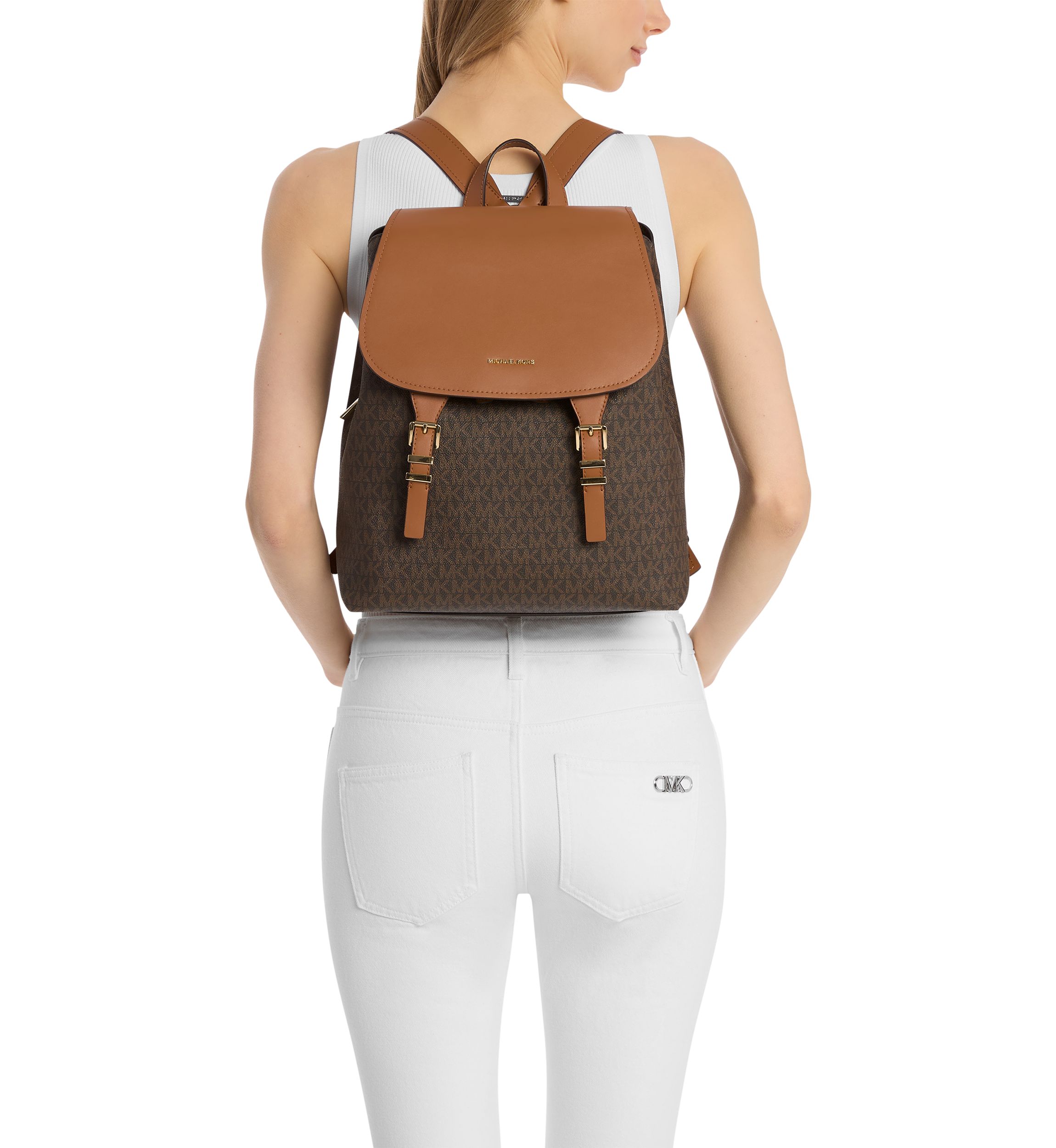Quinn Medium Flap Backpack