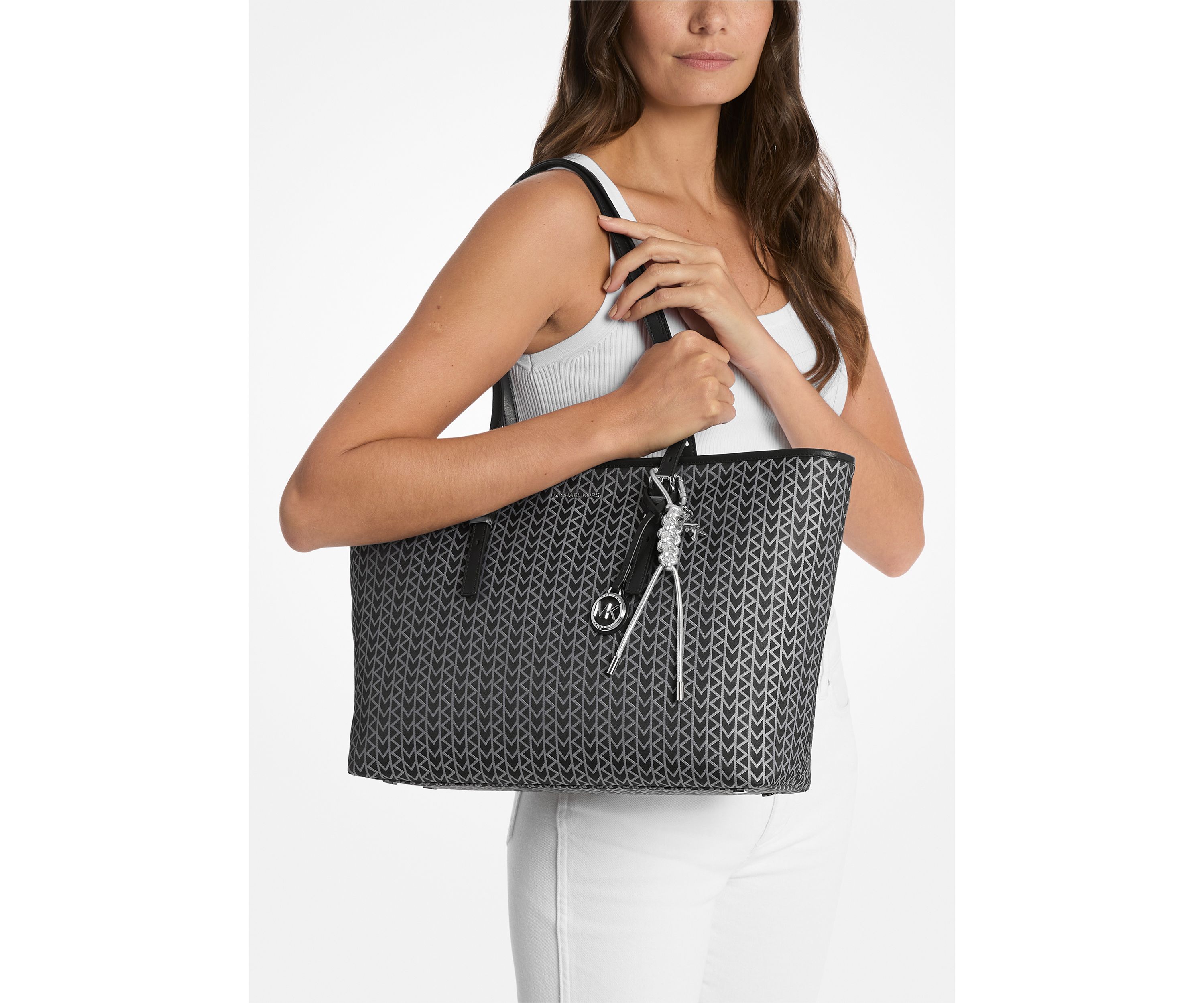 Quinn Large Top Zip Tote 