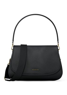 MICHAEL Michael Kors Holmes Medium Convertible Messenger Bag, Black