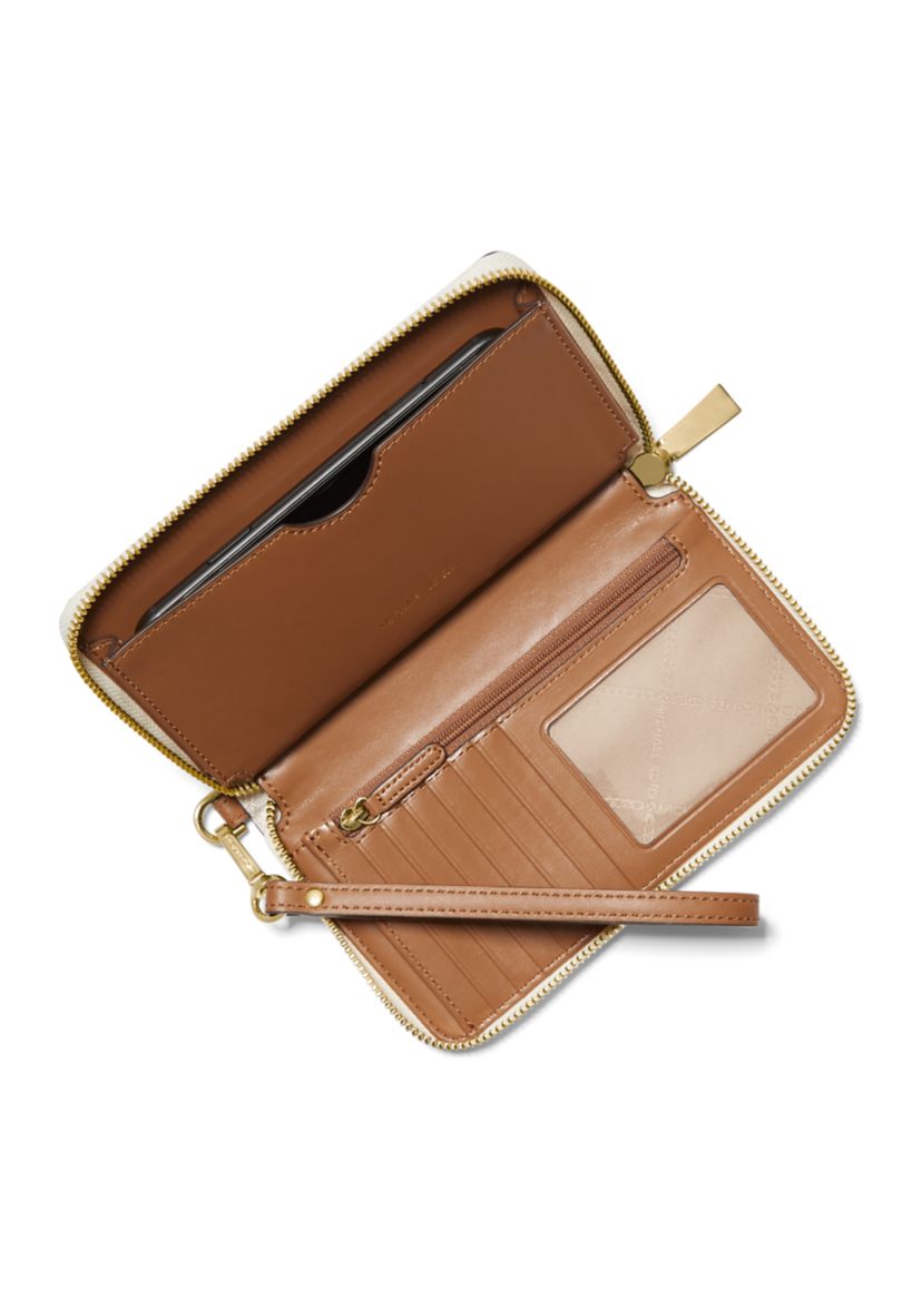 Jet Set Large Flat Phone Case Wallet 
