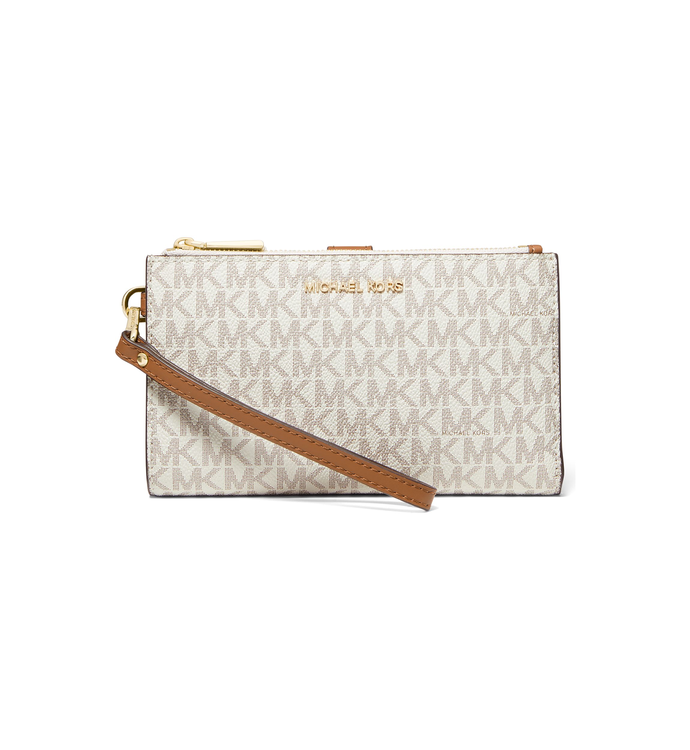Jet Set Double Zip Wristlet