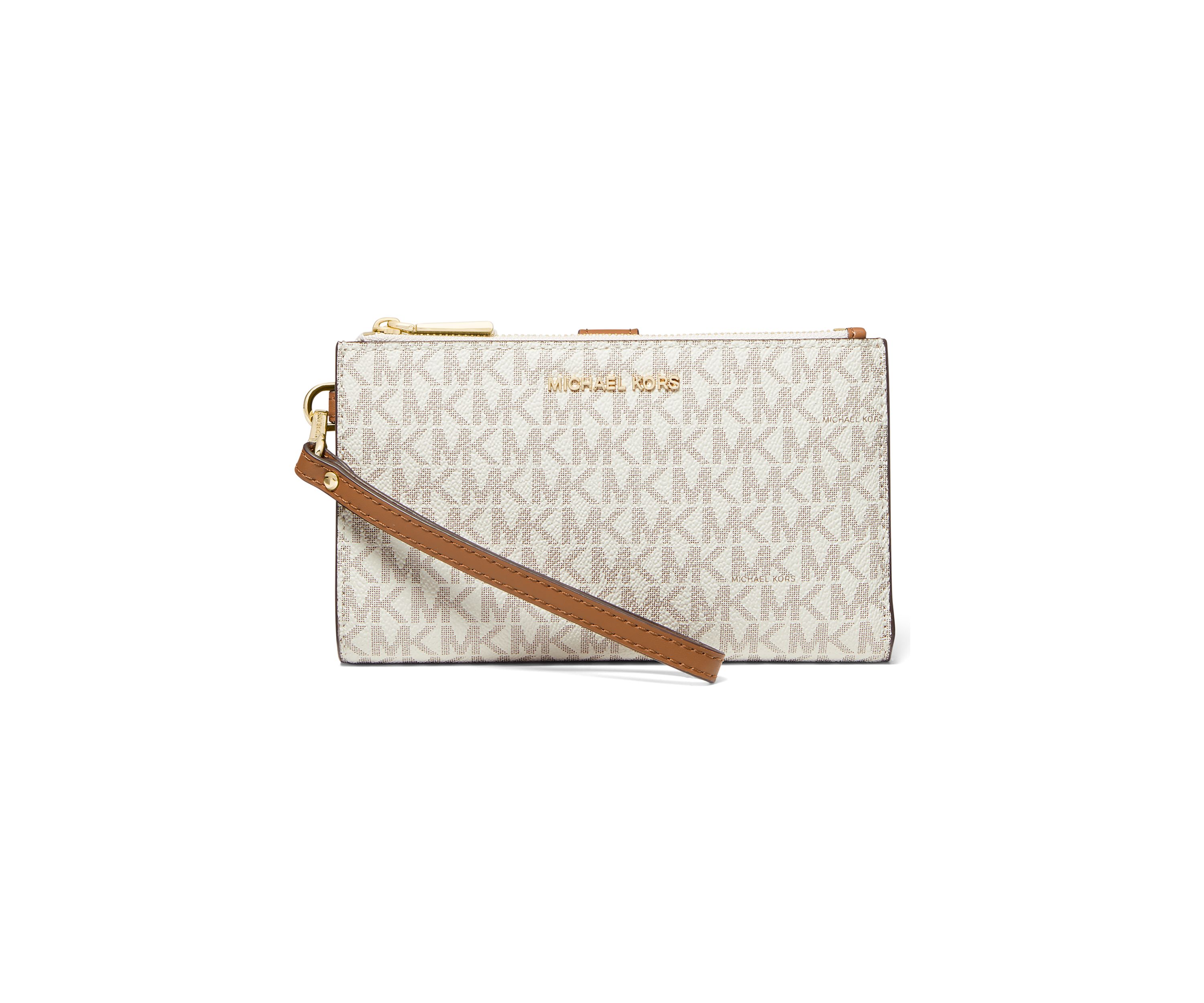 Jet Set Double Zip Wristlet