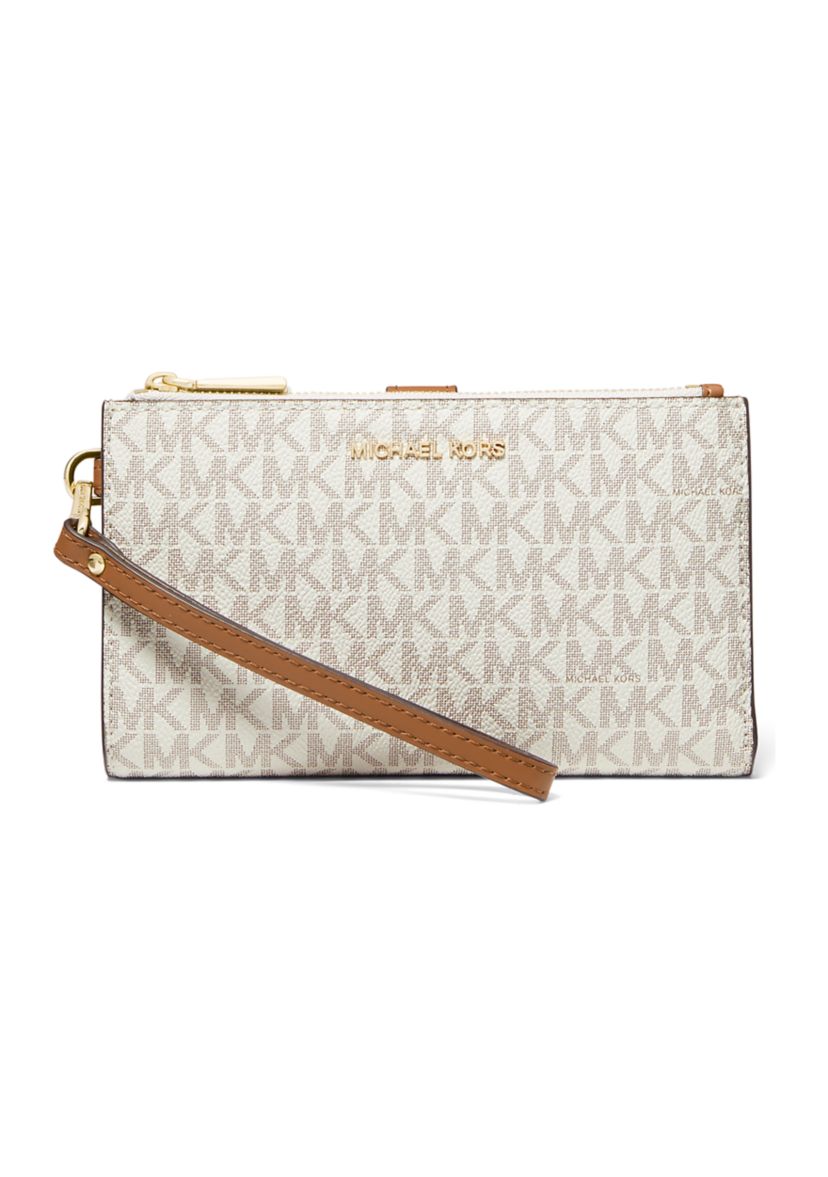 Jet Set Double Zip Wristlet
