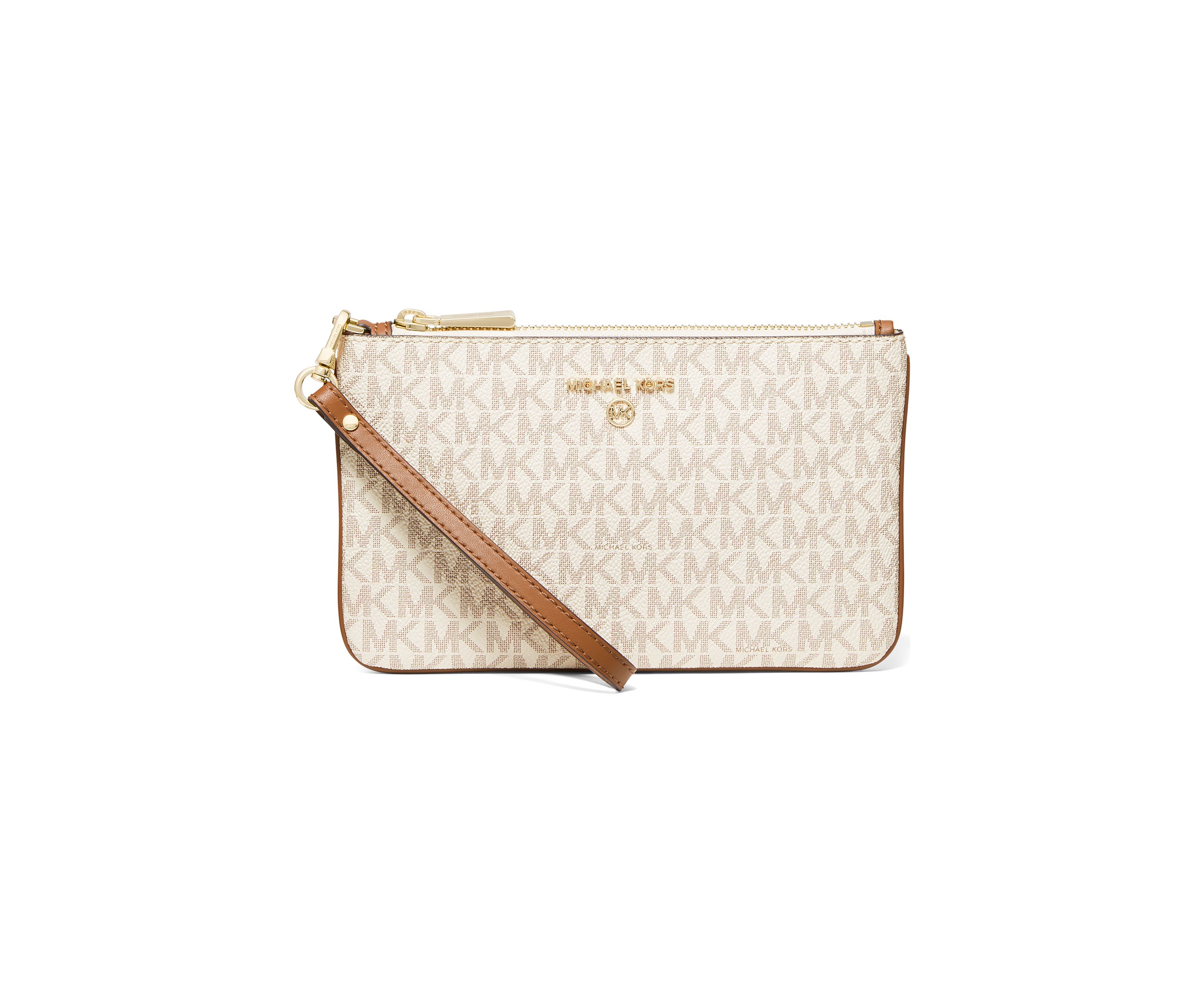 Jet Set Charm Medium Top Zip Wristlet