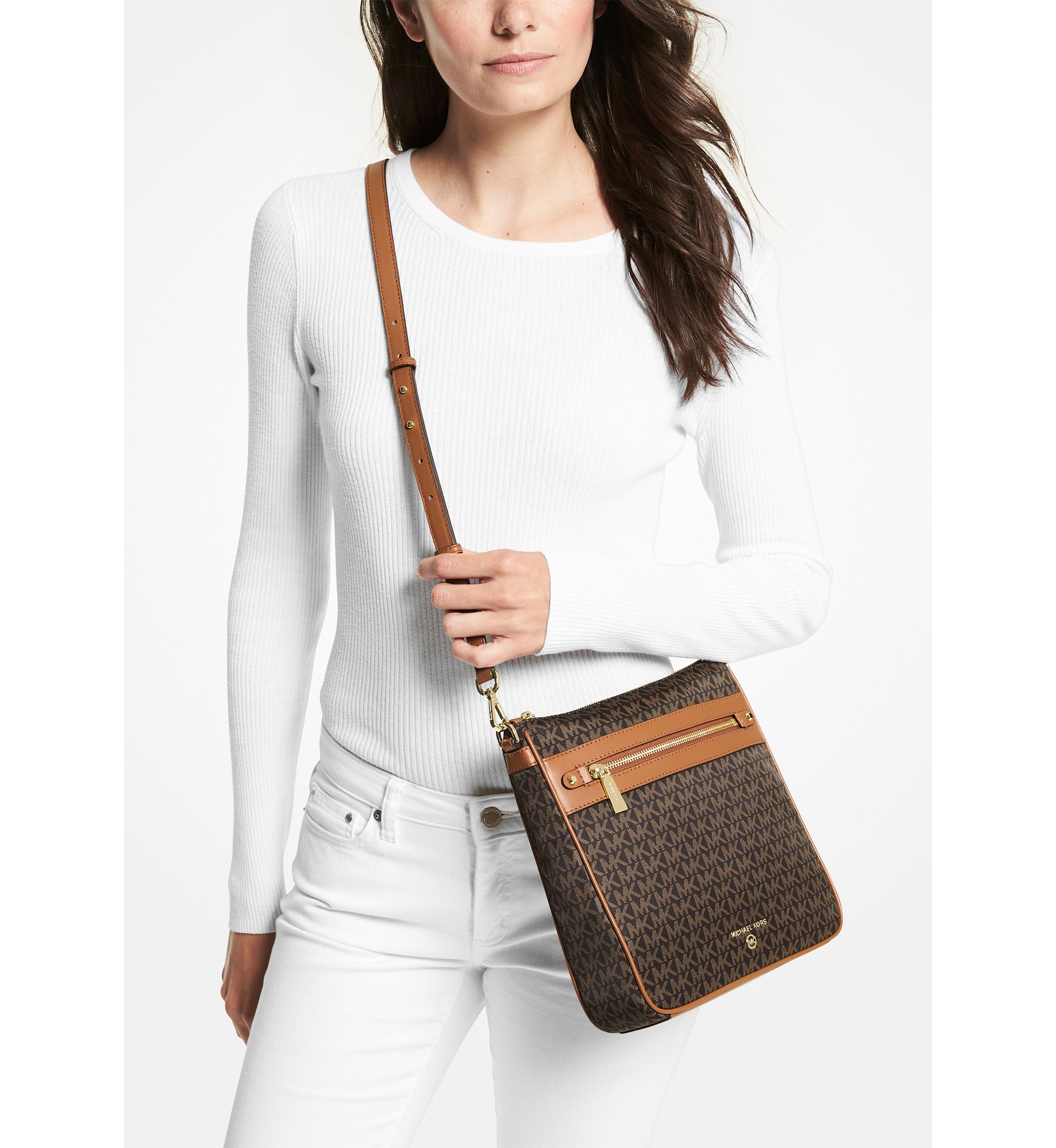 Jet Set Charm Large Crossbody 