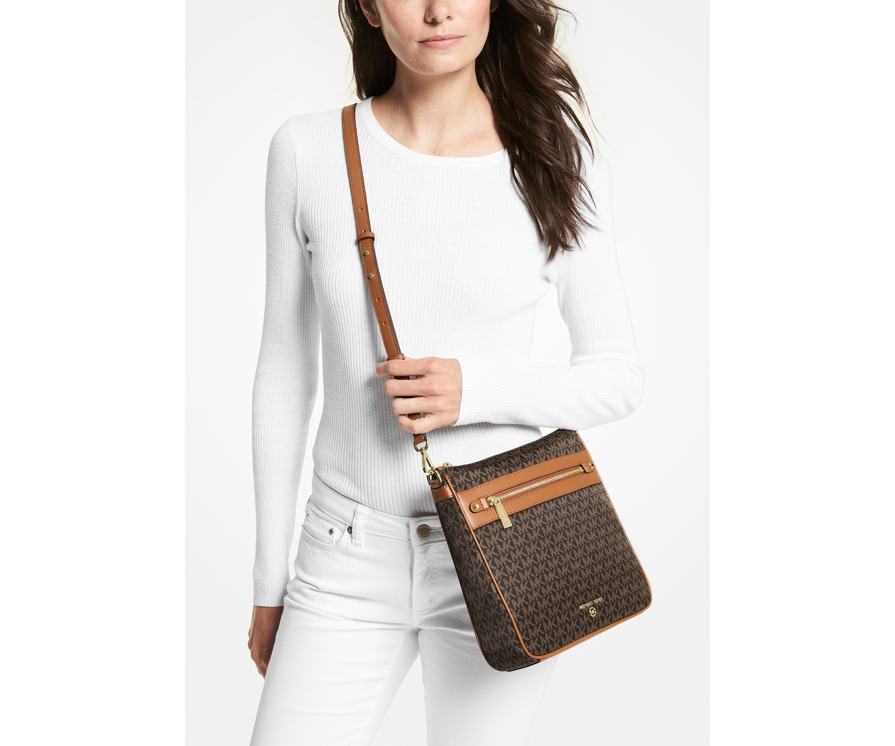 Jet Set Charm Large Crossbody 