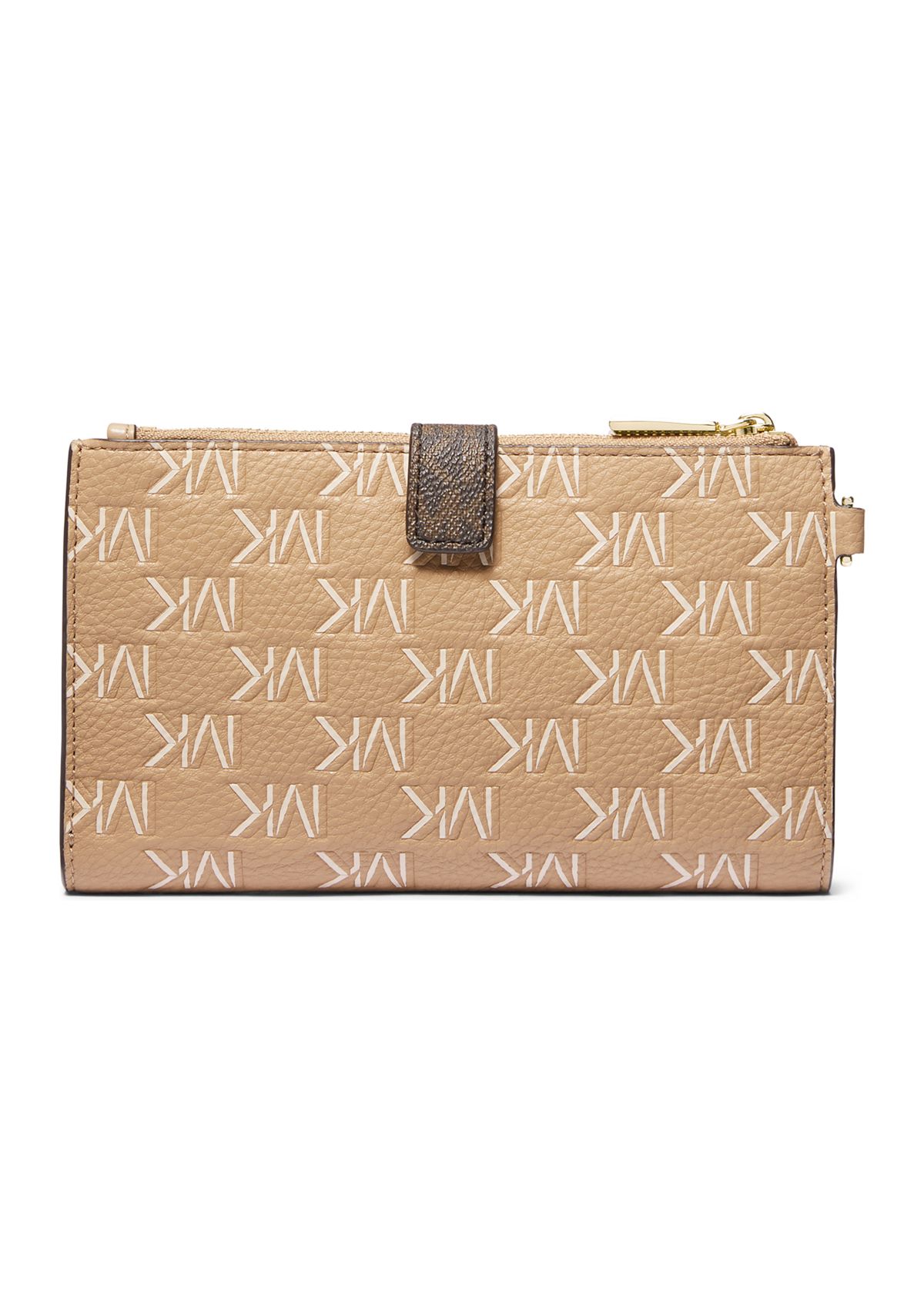 Jet Set Double Zip Wristlet 