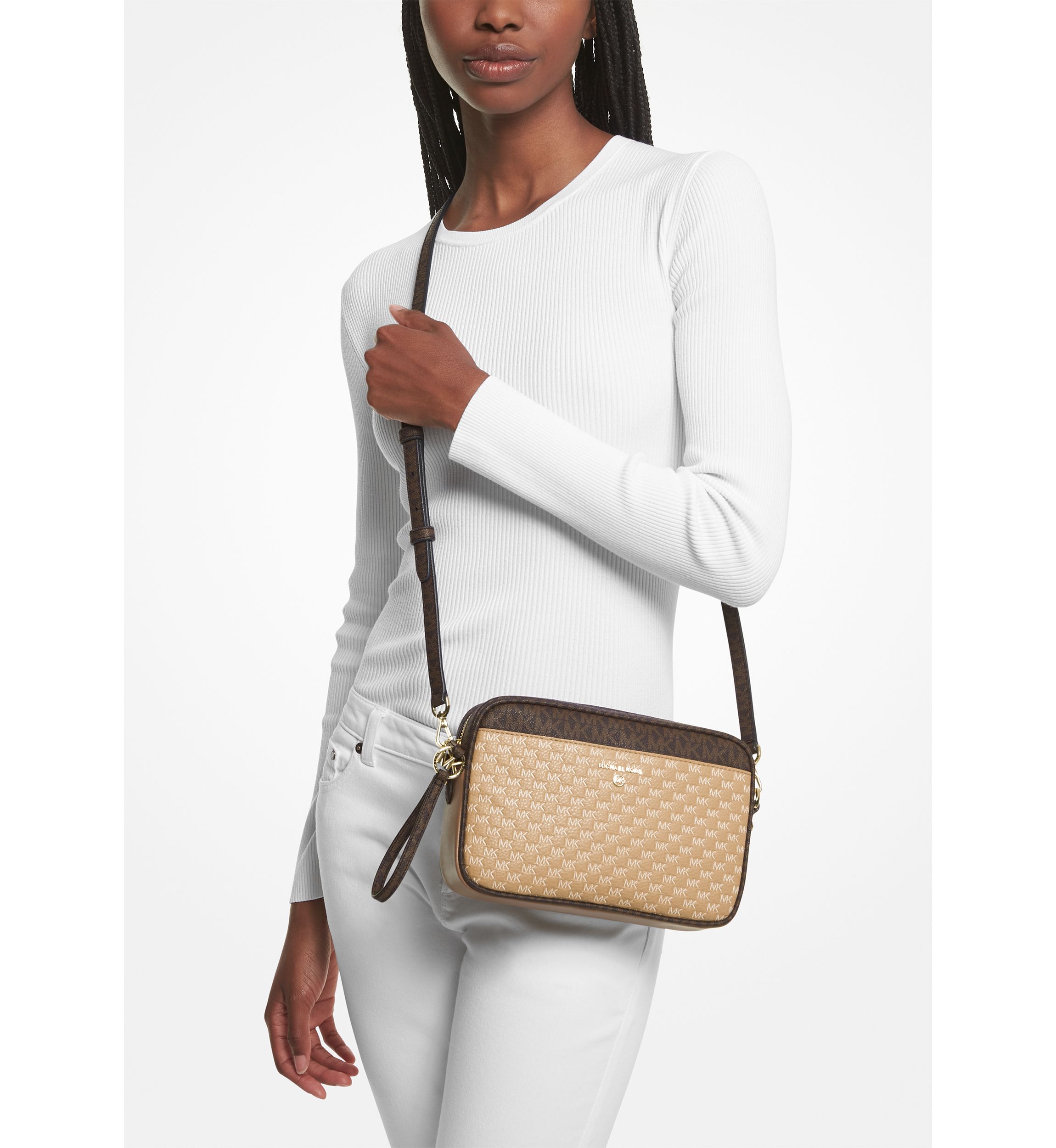 Jet Set Charm Large Camera Crossbody 