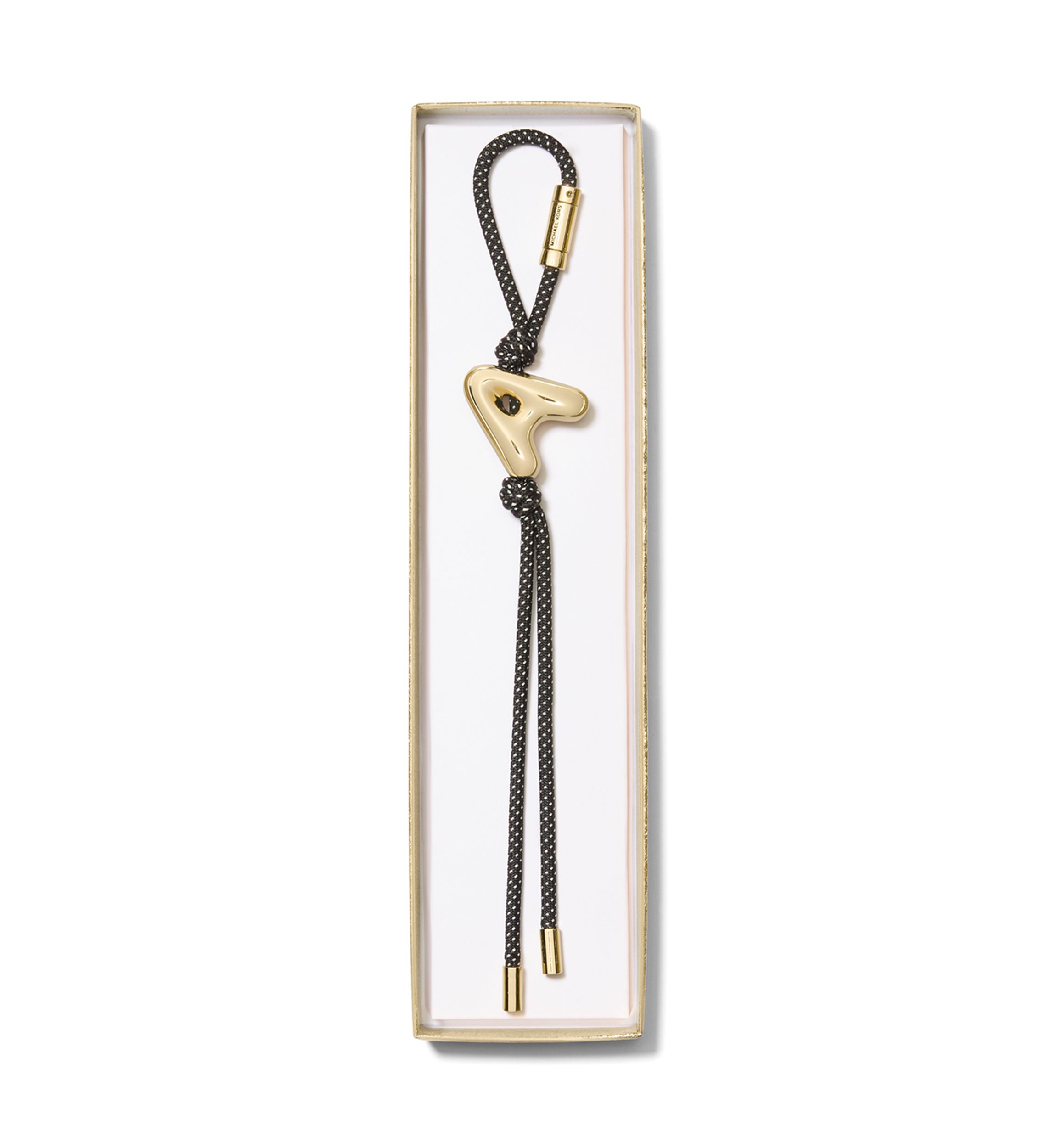 Charms Metal A Bubble Cord Charm 